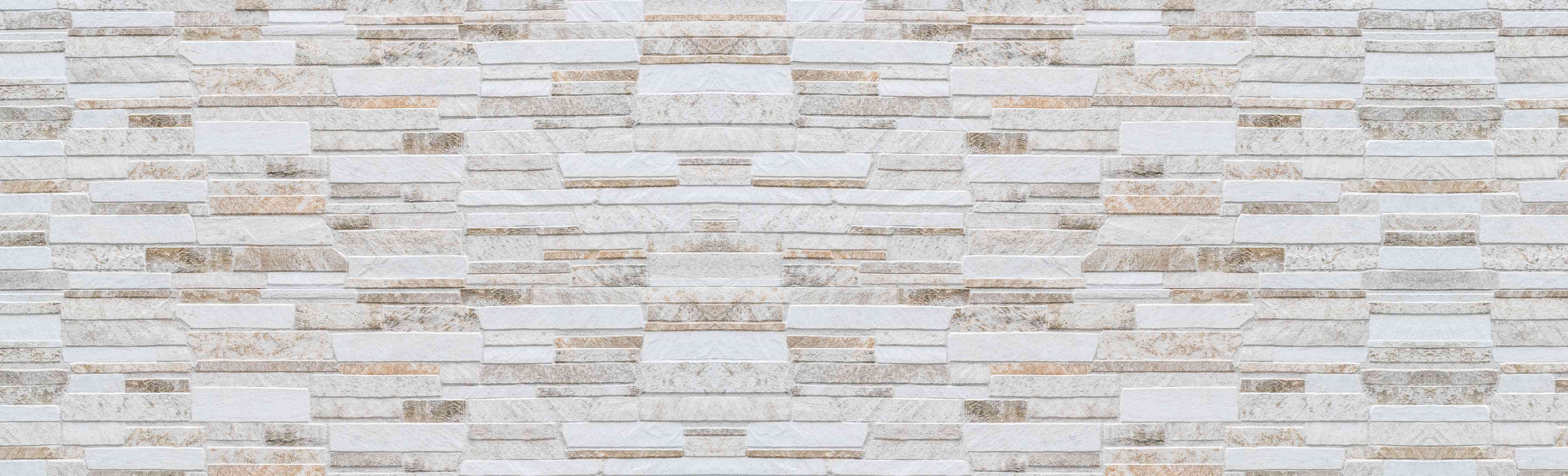 Wandverkleidung Bad-Modernen braunen Steinmauer