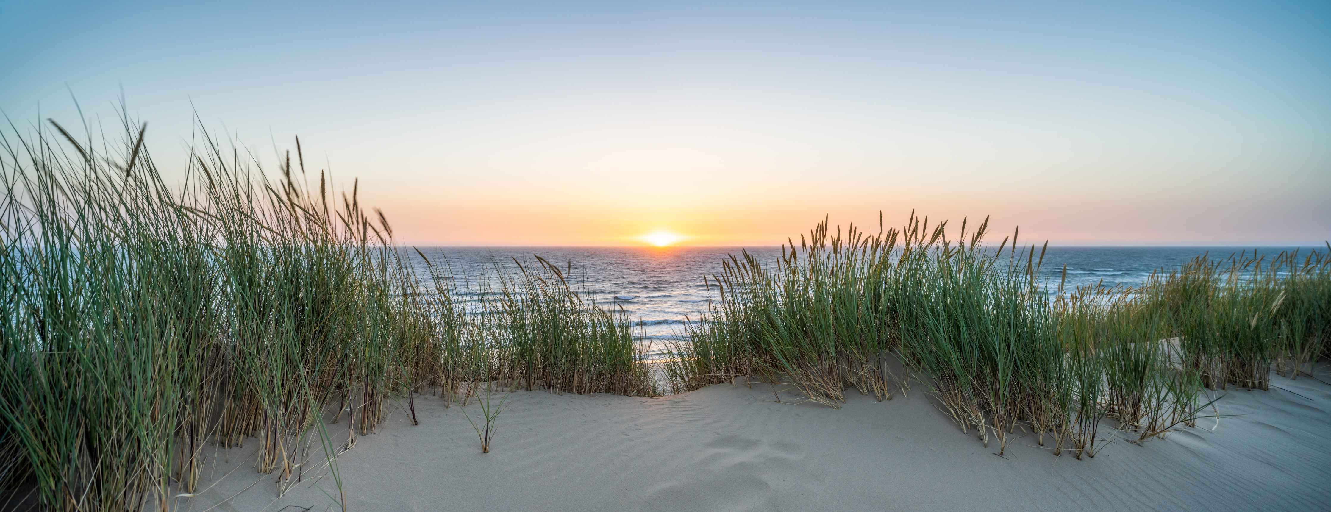 Wandverkleidung Bad-Morgenlicht im Grauweißen Strand