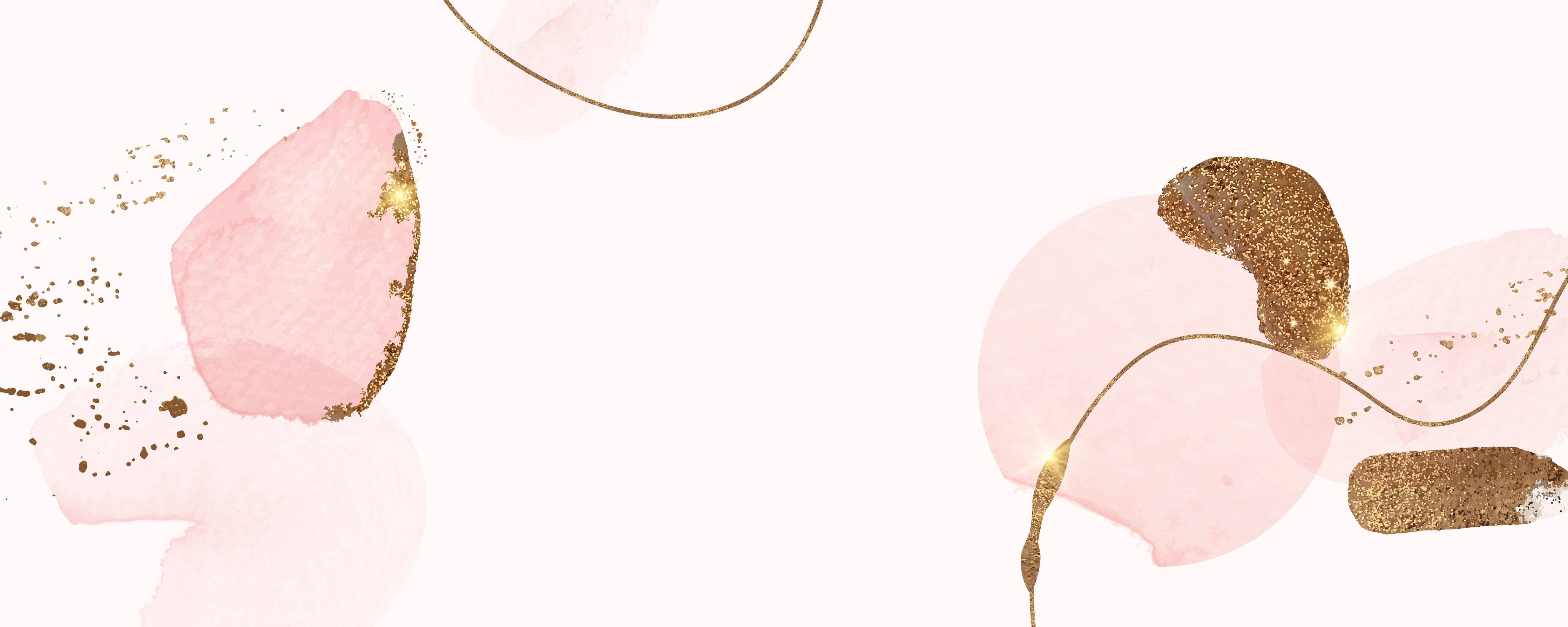 Wandverkleidung Bad-Rosa Gold Akzent Muster