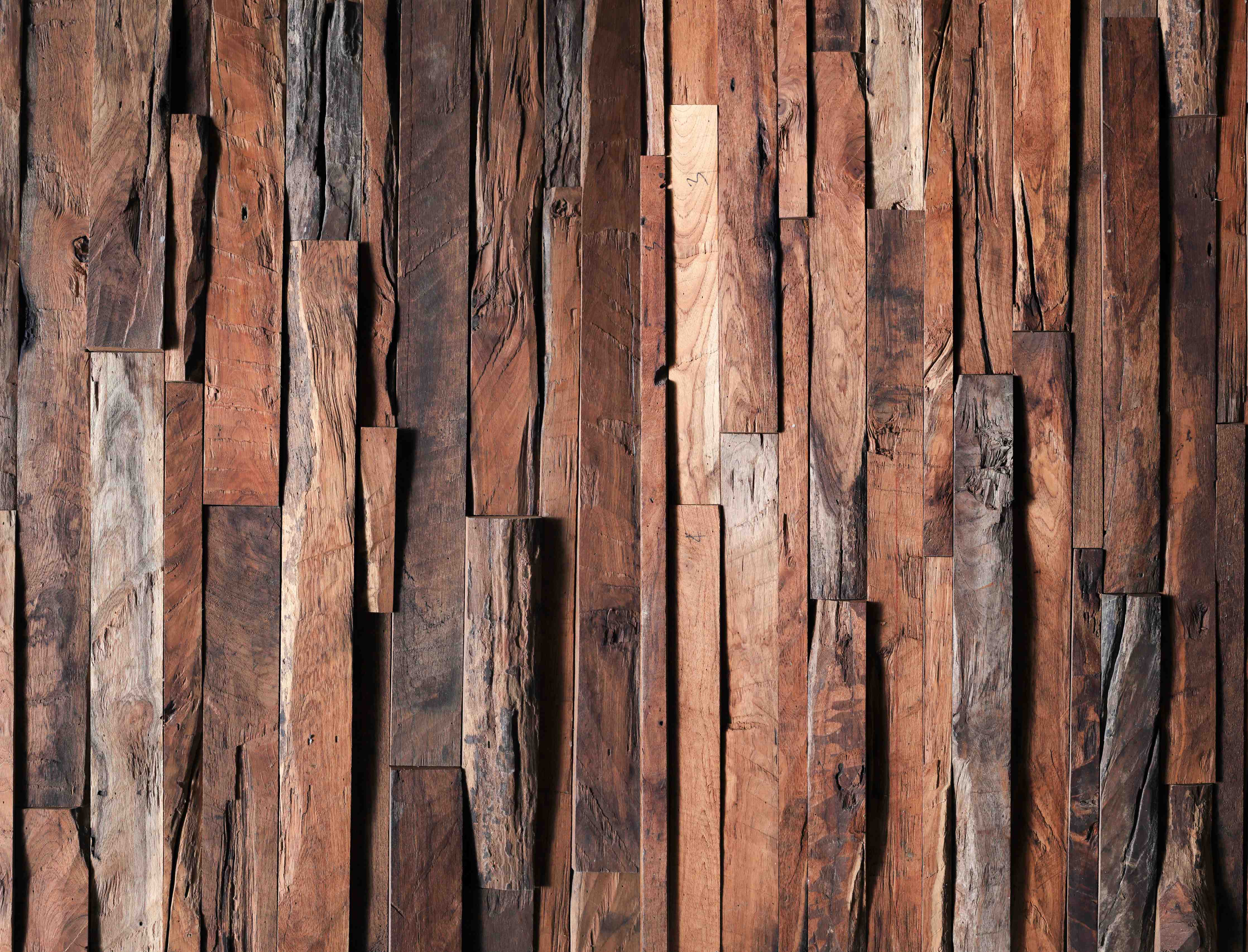 Wandverkleidung Bad-Rustikale Holzpaneel-Wandverkleidung
