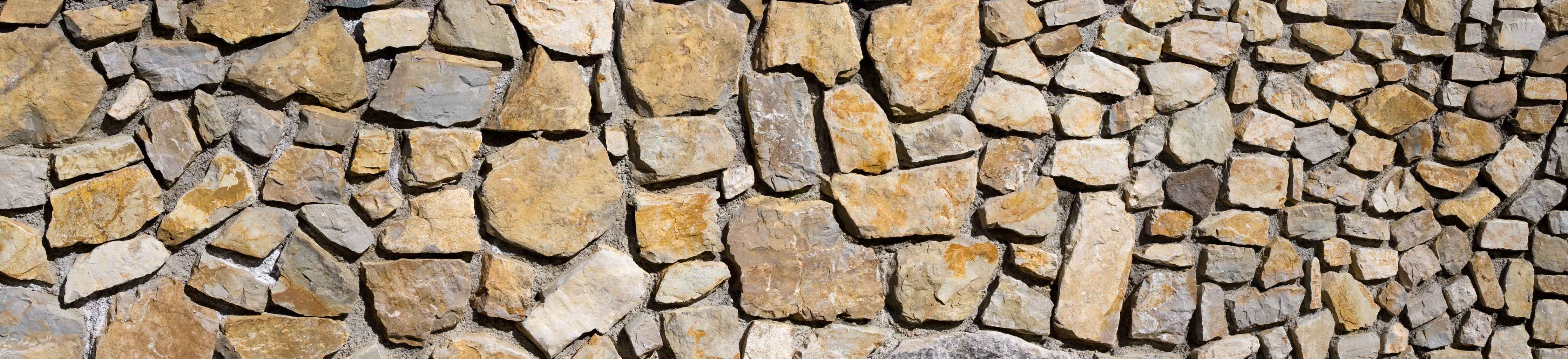 Wandverkleidung Bad-Rustikale Steinfassade in Naturfarben