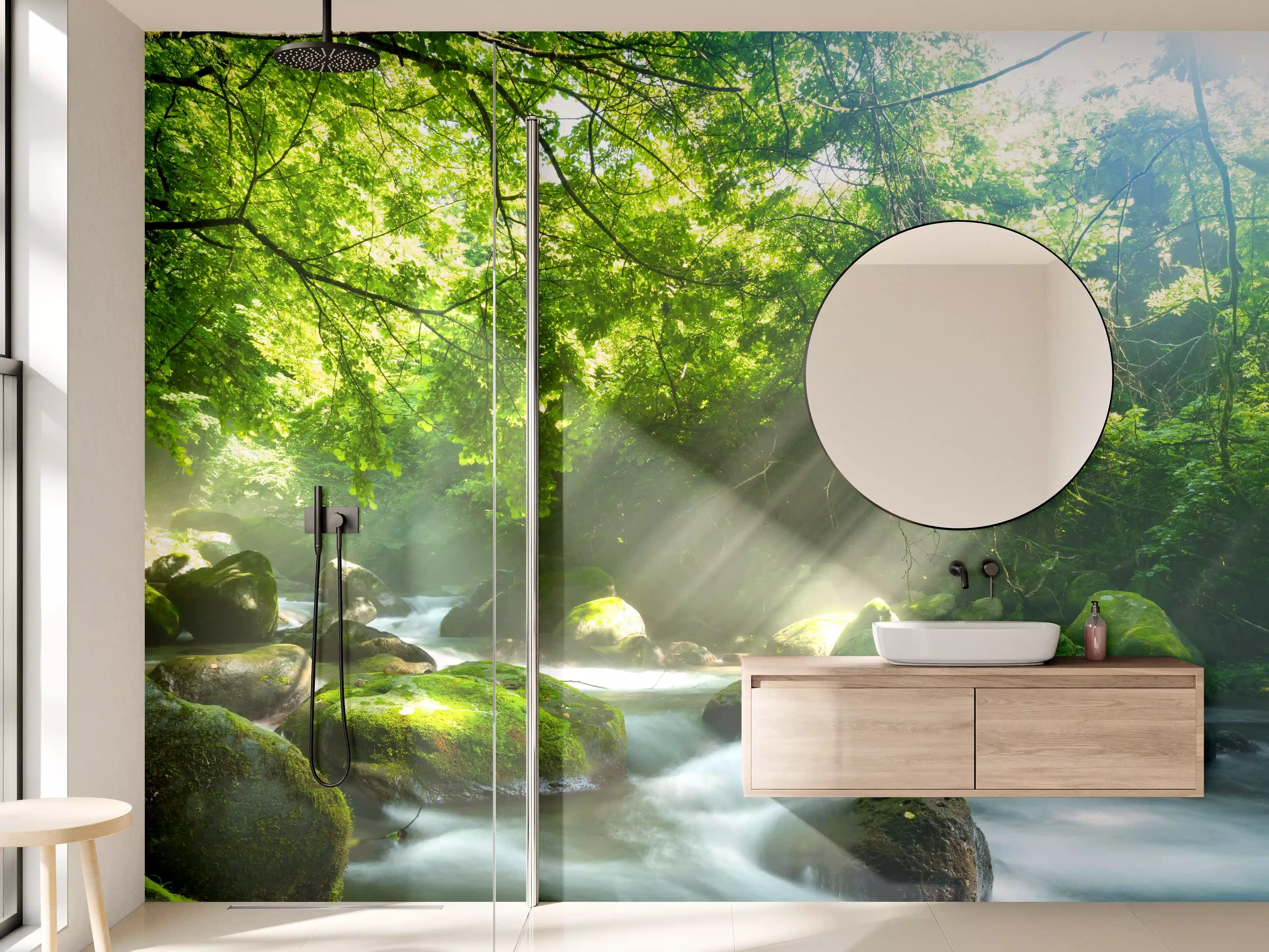 Wandverkleidung Bad - Shangrenzawa