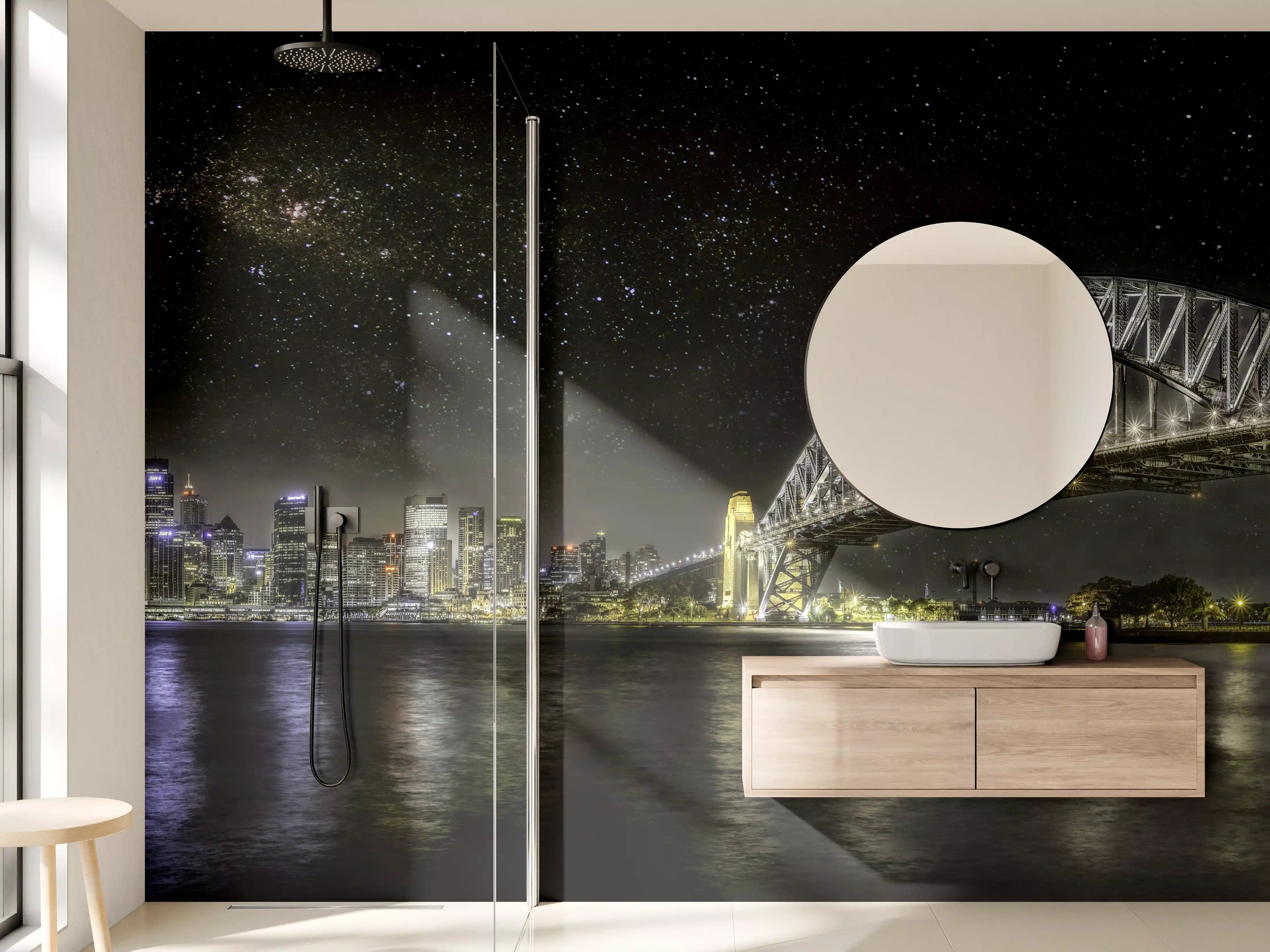Wandverkleidung Bad - Skyline - Sydney