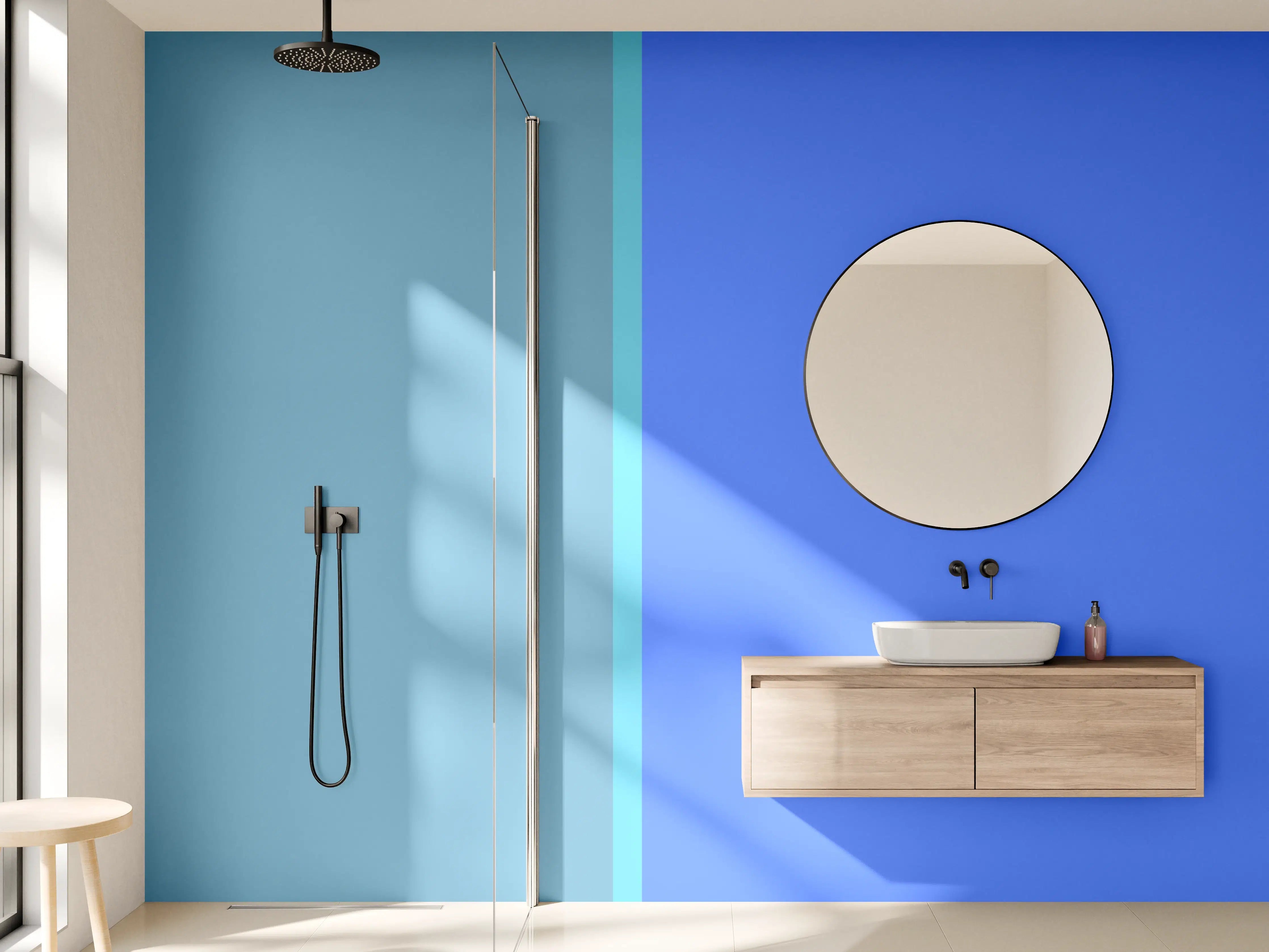 Wandverkleidung Bad - The Blues - Easy Vertical - Cornflower
