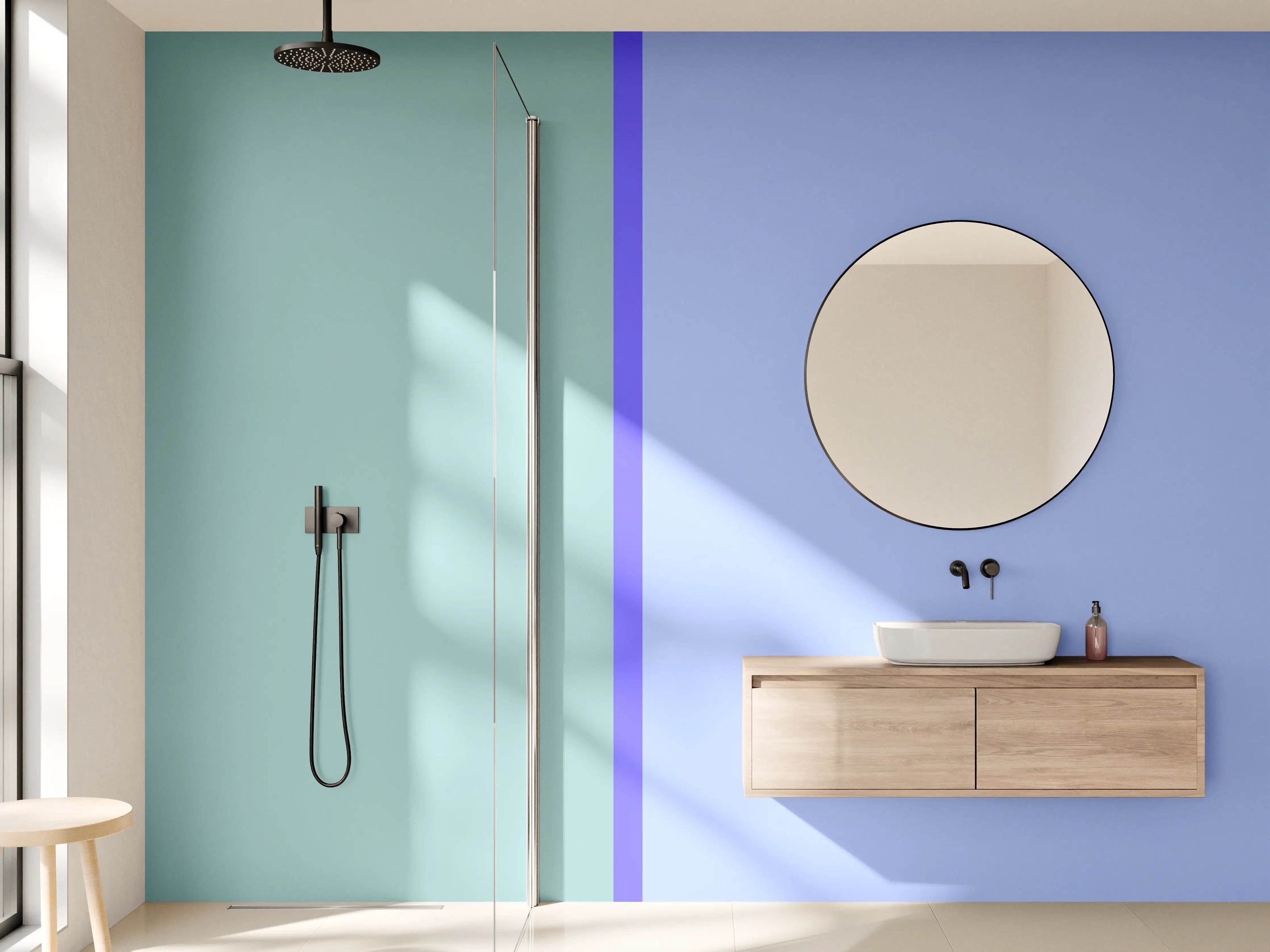 Wandverkleidung Bad - The Blues - Easy Vertical - Lavender