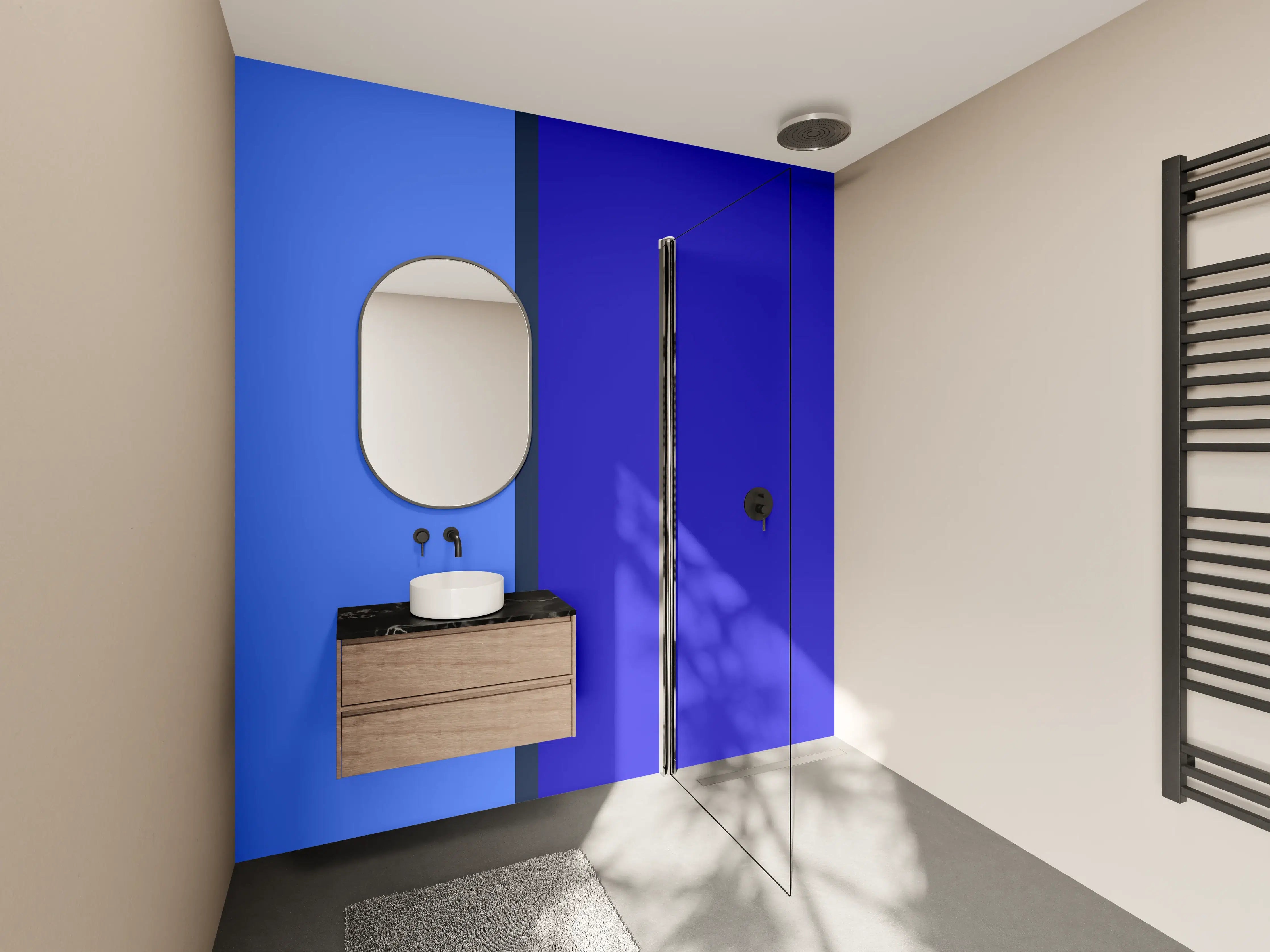 Wandverkleidung Bad - The Blues - Easy Vertical - Waterfall