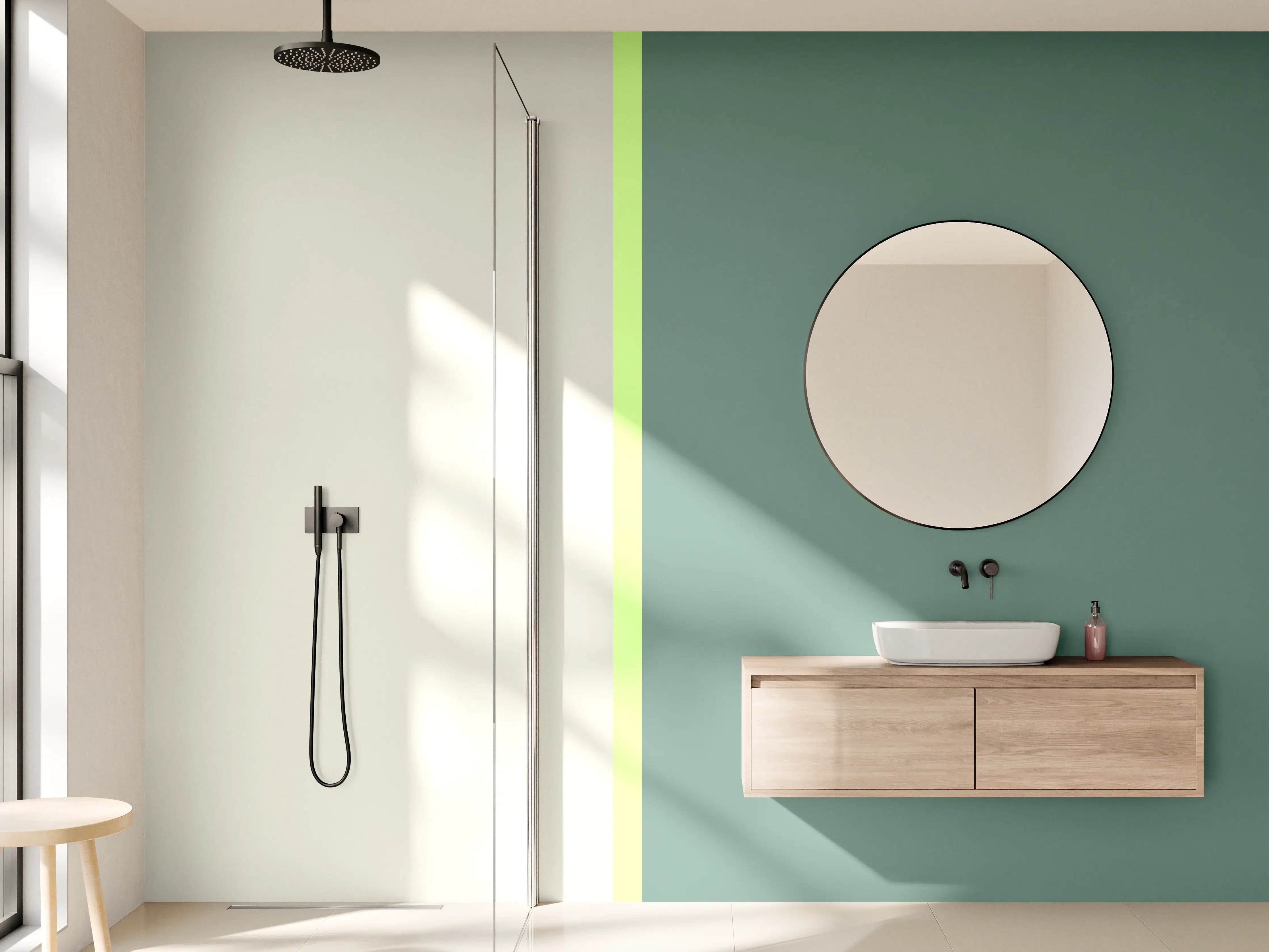 Wandverkleidung Bad - The Greens - Easy Vertical - Granny Smith