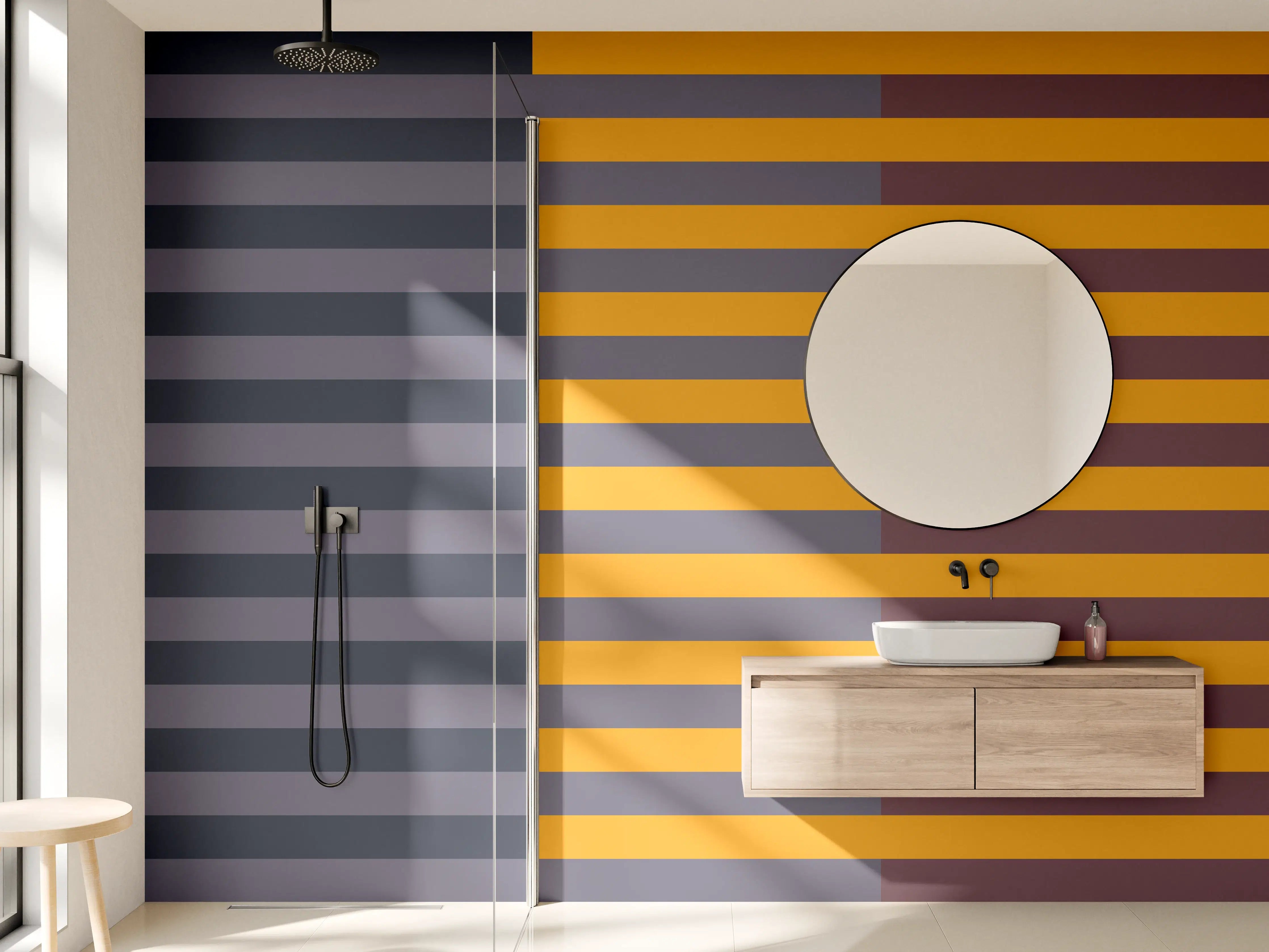 Wandverkleidung Bad - The Retros - Multy Stripes - Cersai