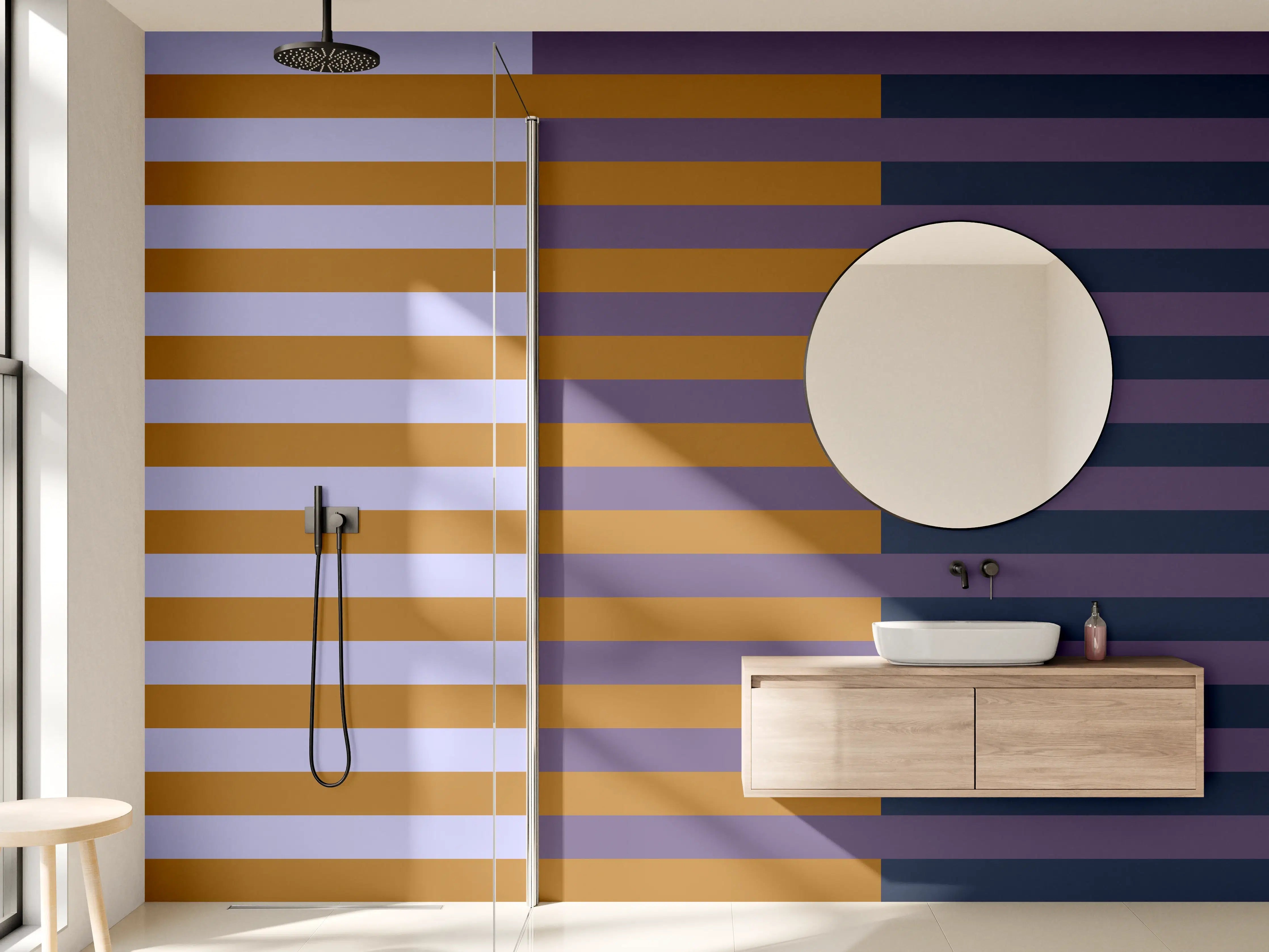 Wandverkleidung Bad - The Retros - Multy Stripes - Tyrion