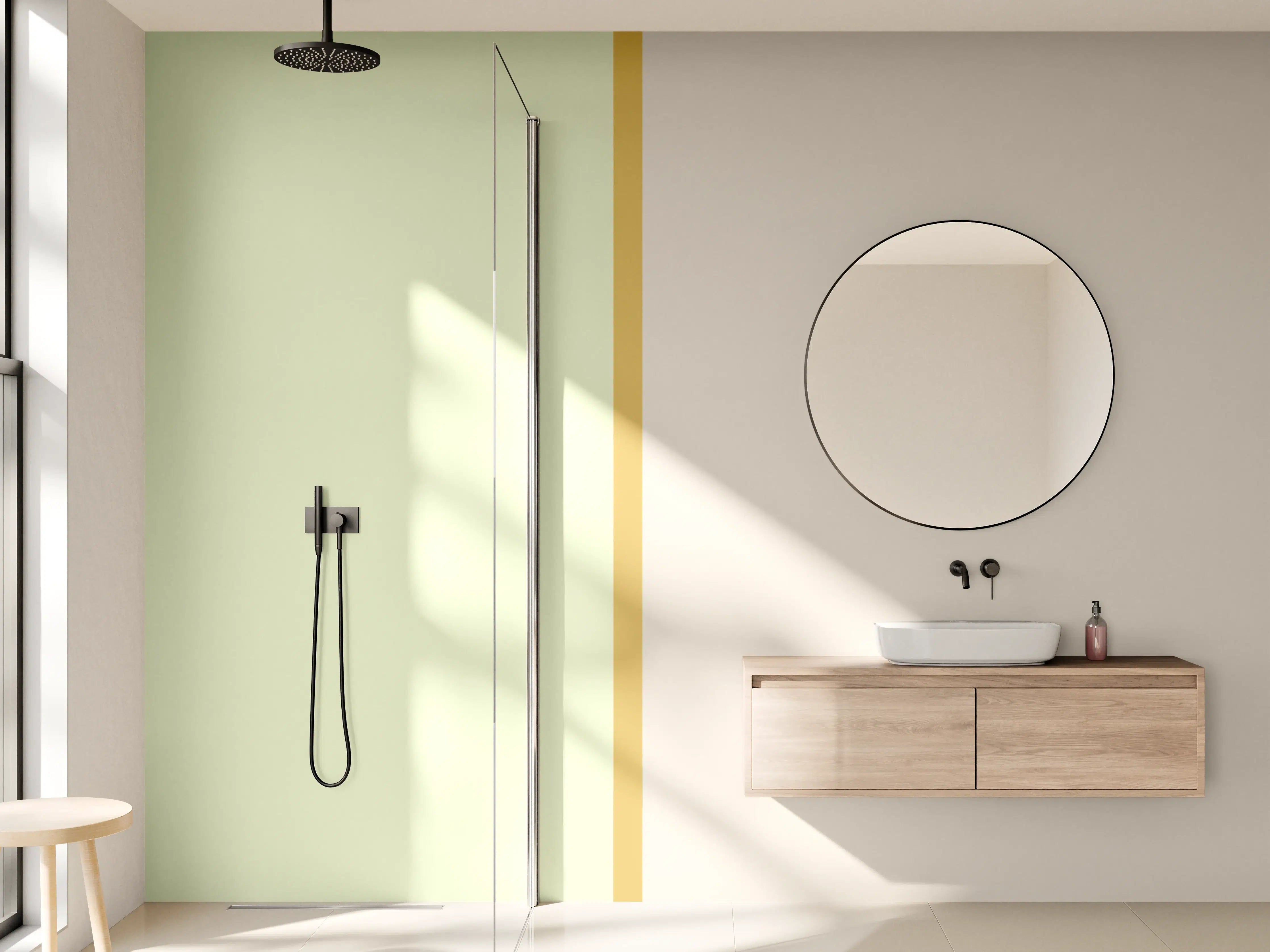 Wandverkleidung Bad - The Springs - Easy Vertikal - Birch