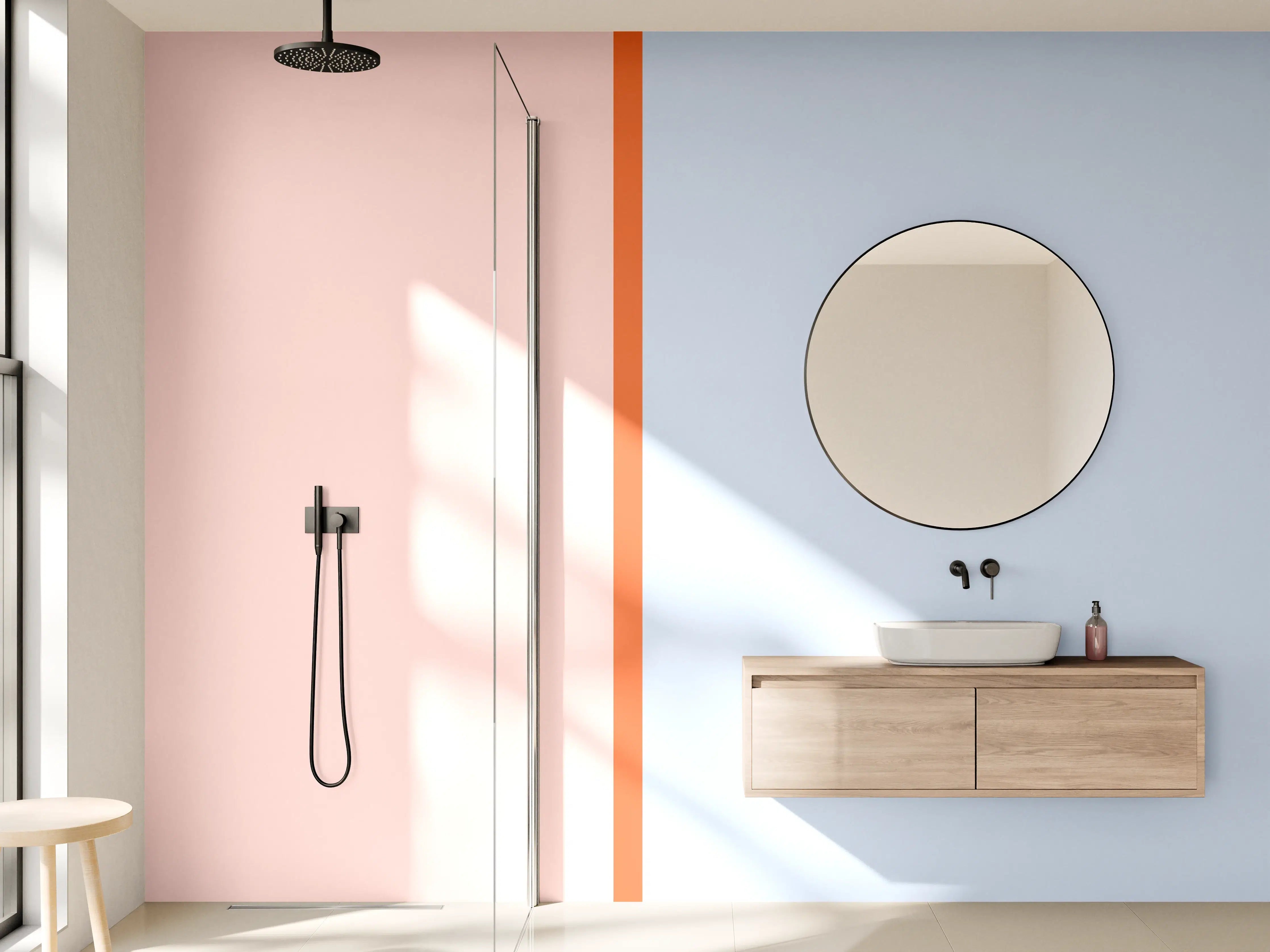 Wandverkleidung Bad - The Springs - Easy Vertikal - Crocus