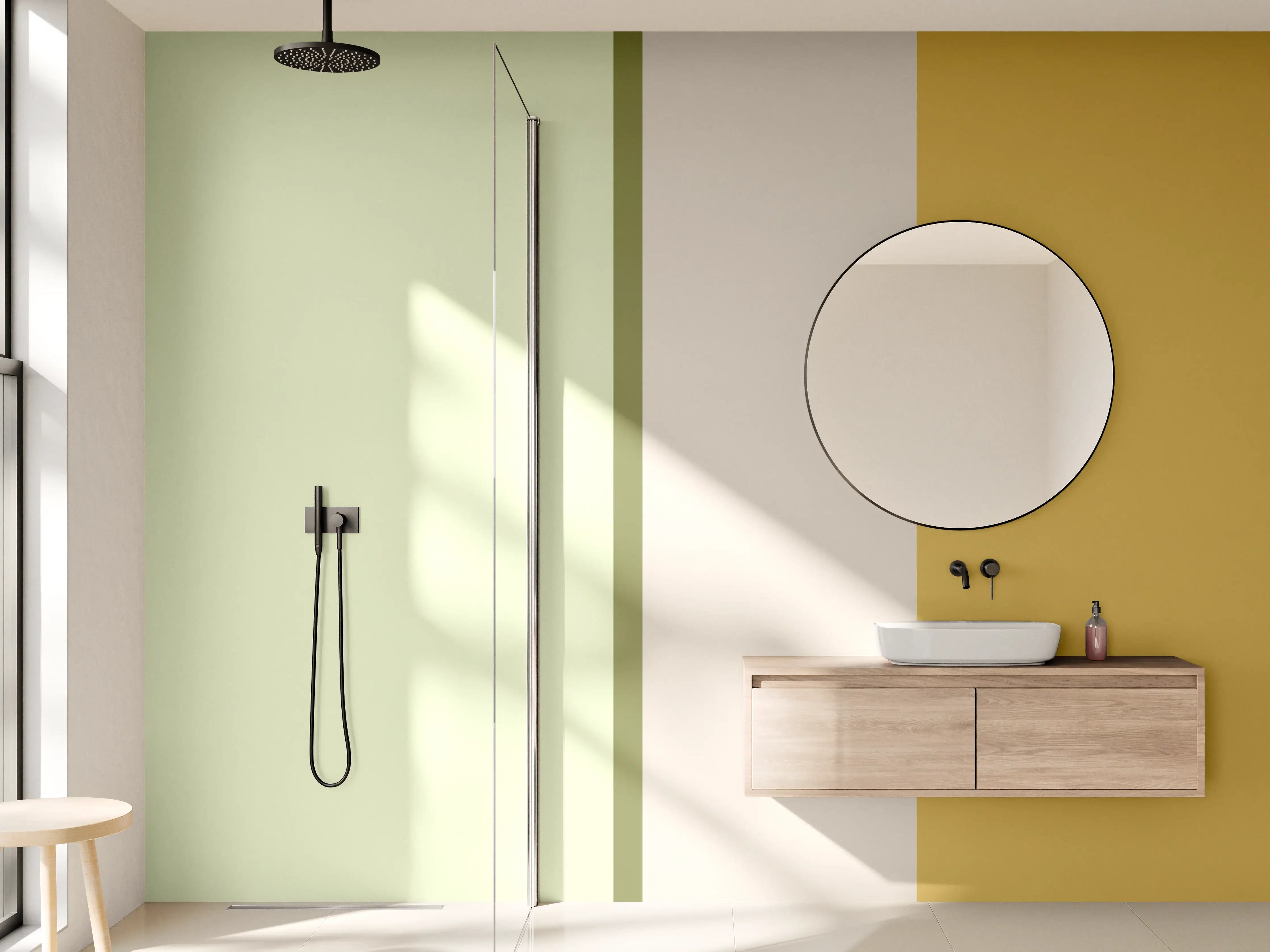 Wandverkleidung Bad - The Springs - Vertikal - Birch