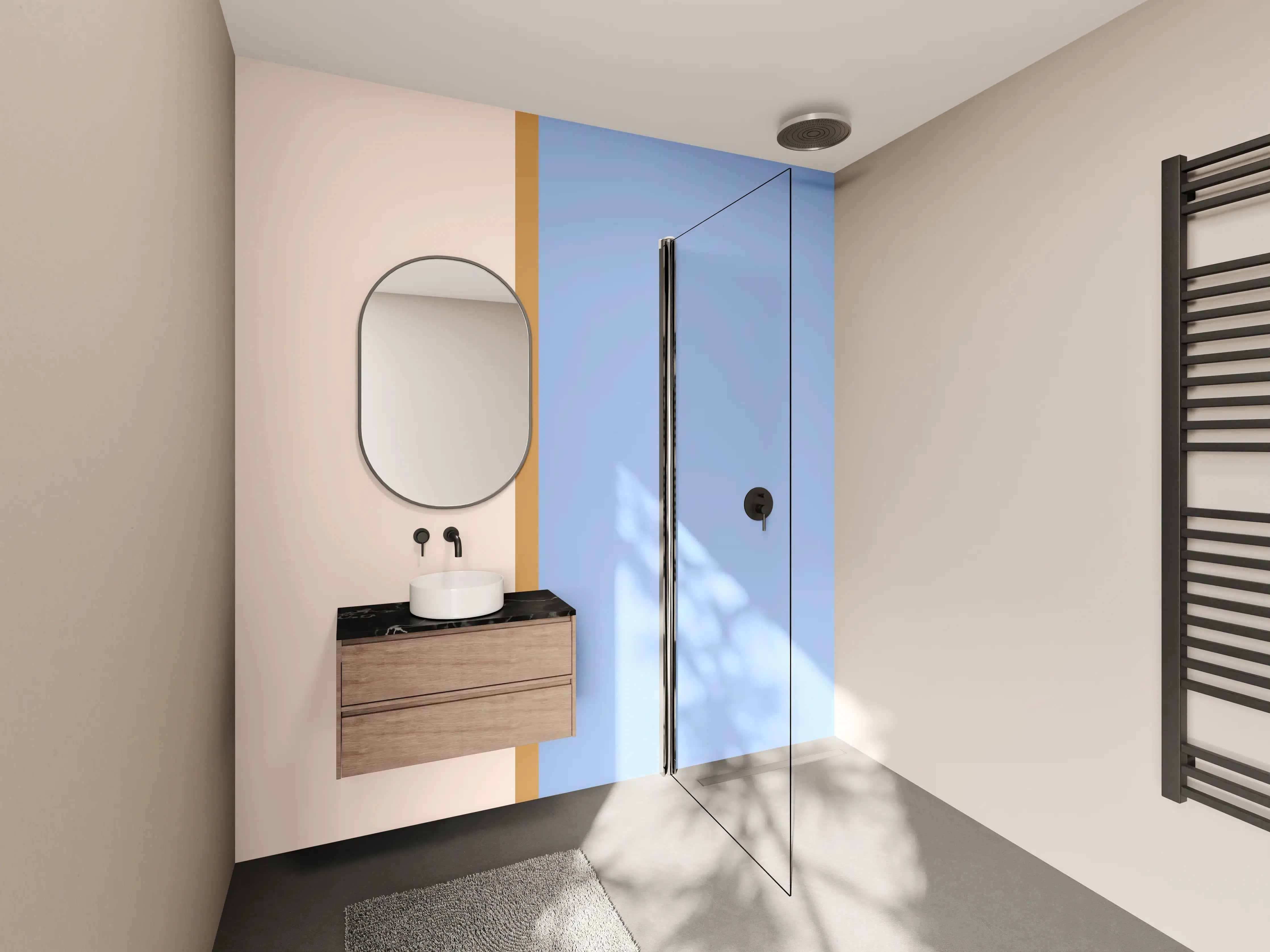 Wandverkleidung Bad - The Vintages - Easy Vertikal - Eloise
