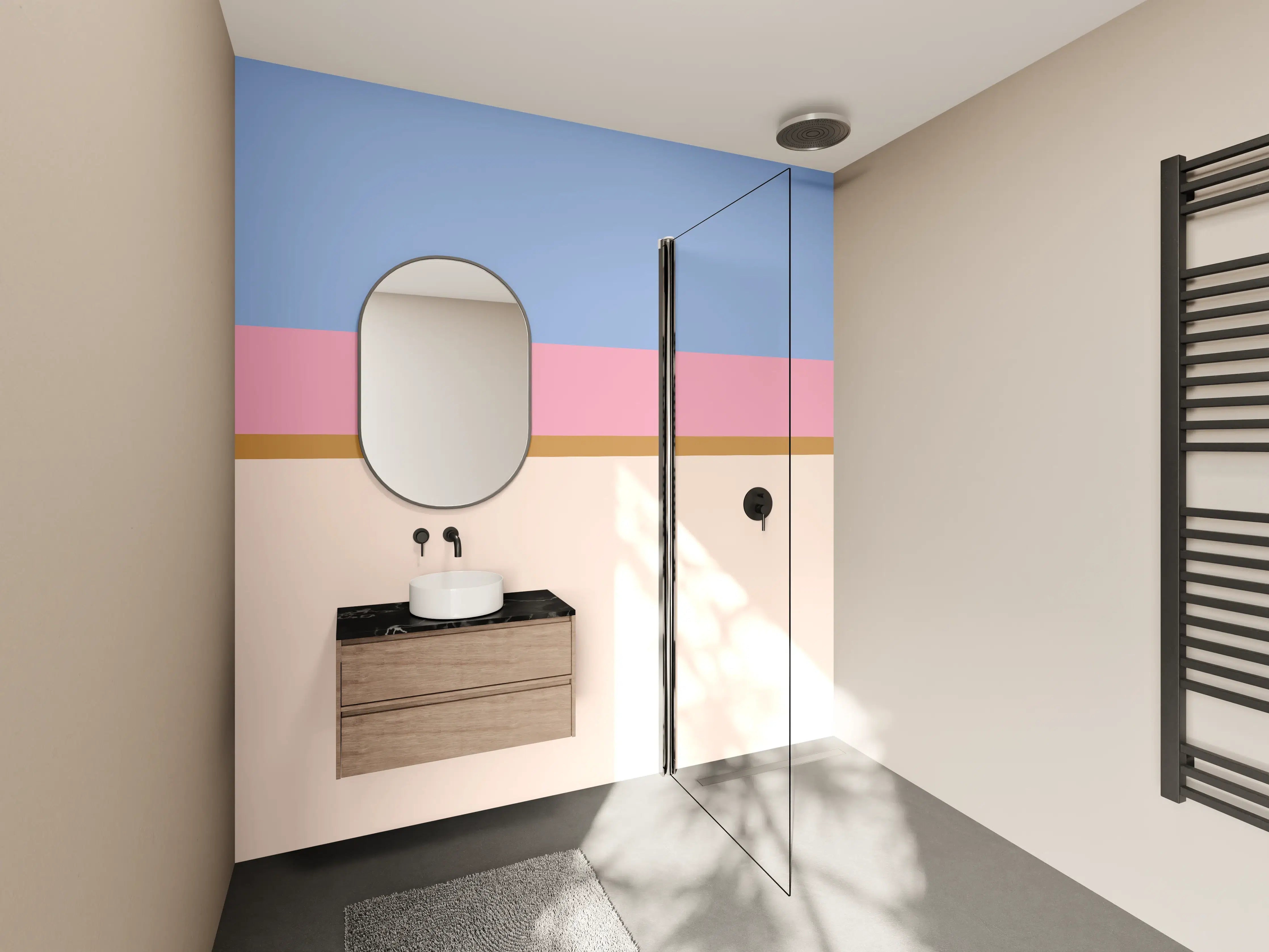 Wandverkleidung Bad - The Vintages - Horizontal - Eloise