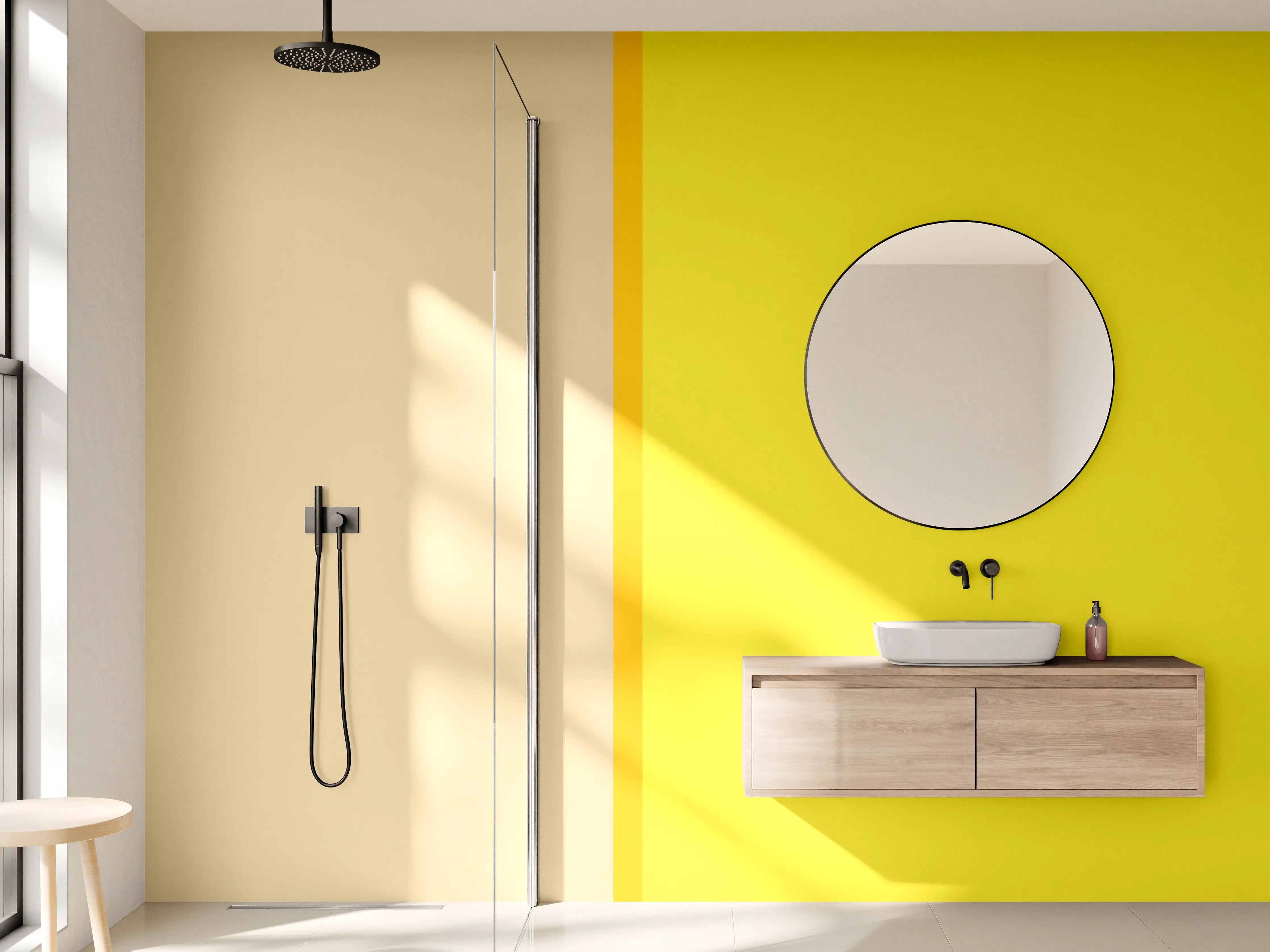 Wandverkleidung Bad - The Yellows - Easy Vertical - Honey