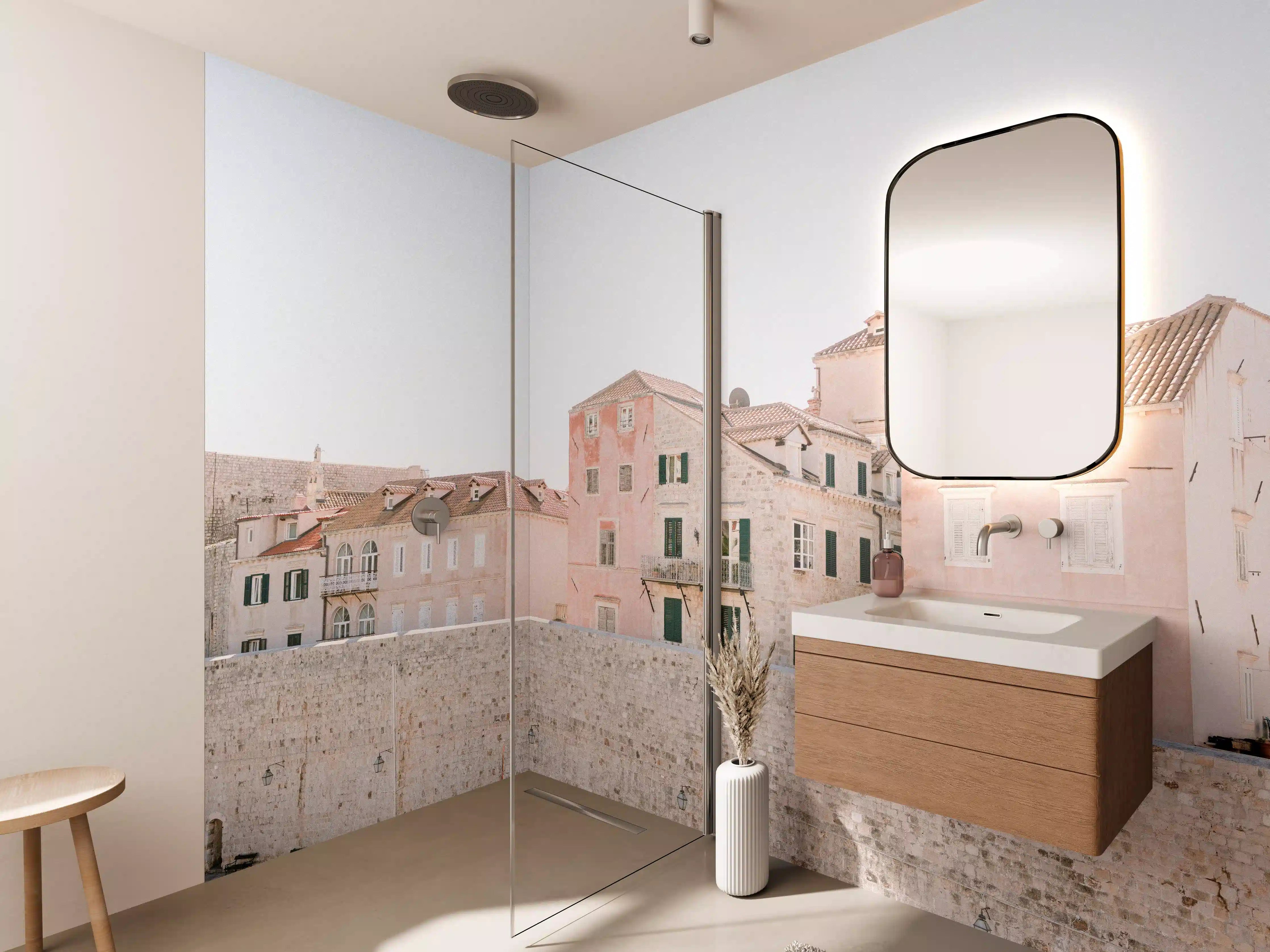 Wandverkleidung Bad - Walls of Dubrovnik ||