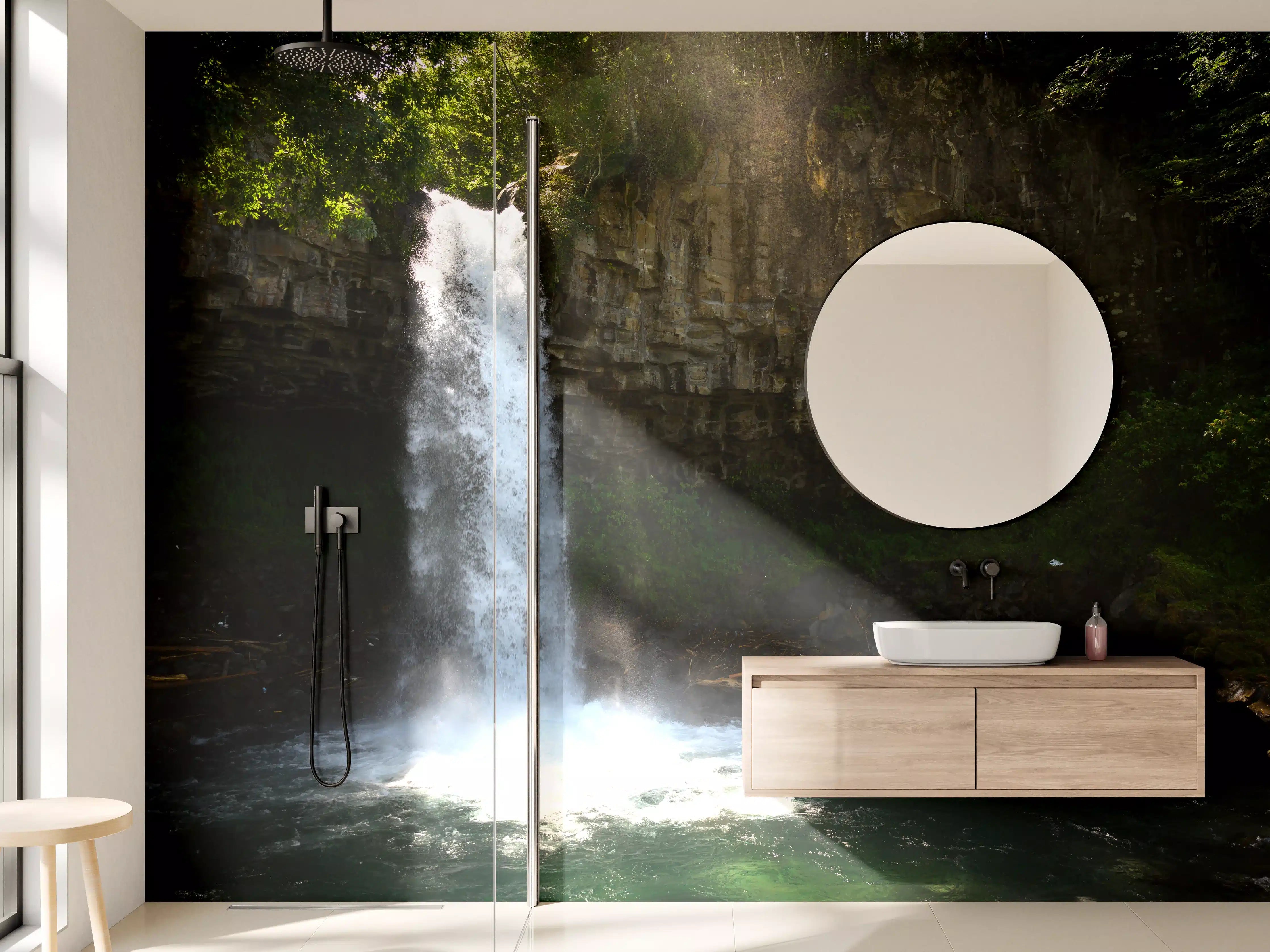 Wandverkleidung Bad - Wancheng - Wasserfall