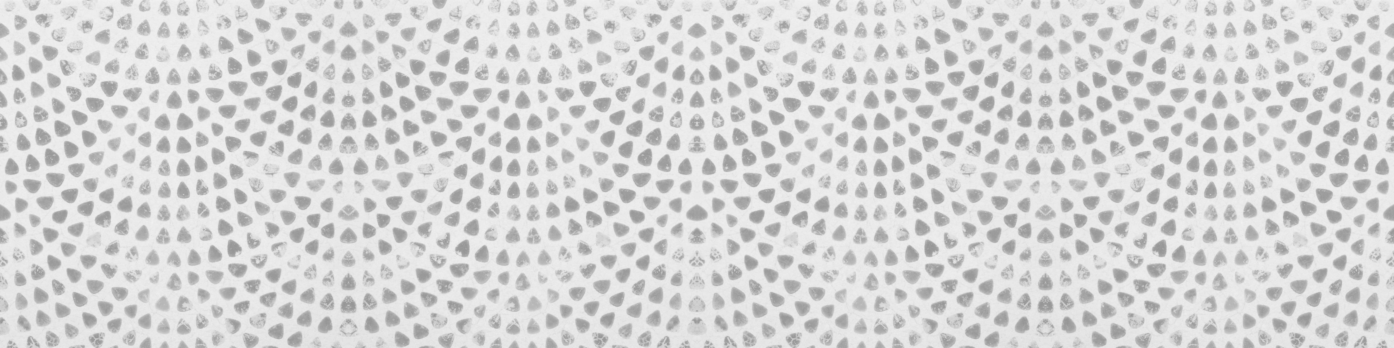 Wandverkleidung Bad-Weiße geometrisches Stempelmuster