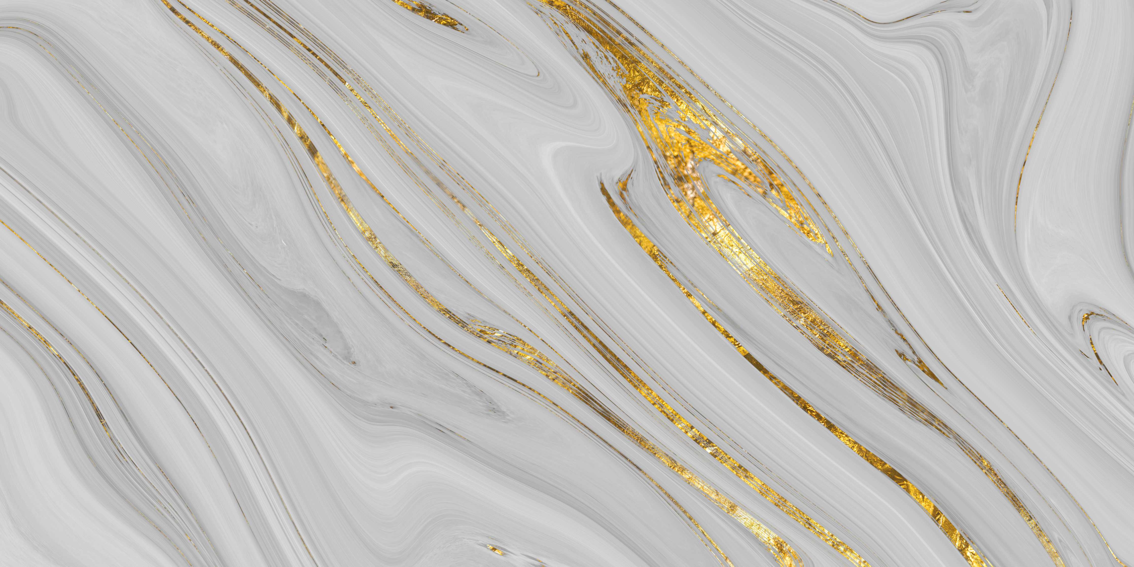 Wandverkleidung Bad-Weißes Marmor Muster mit goldenen Adern