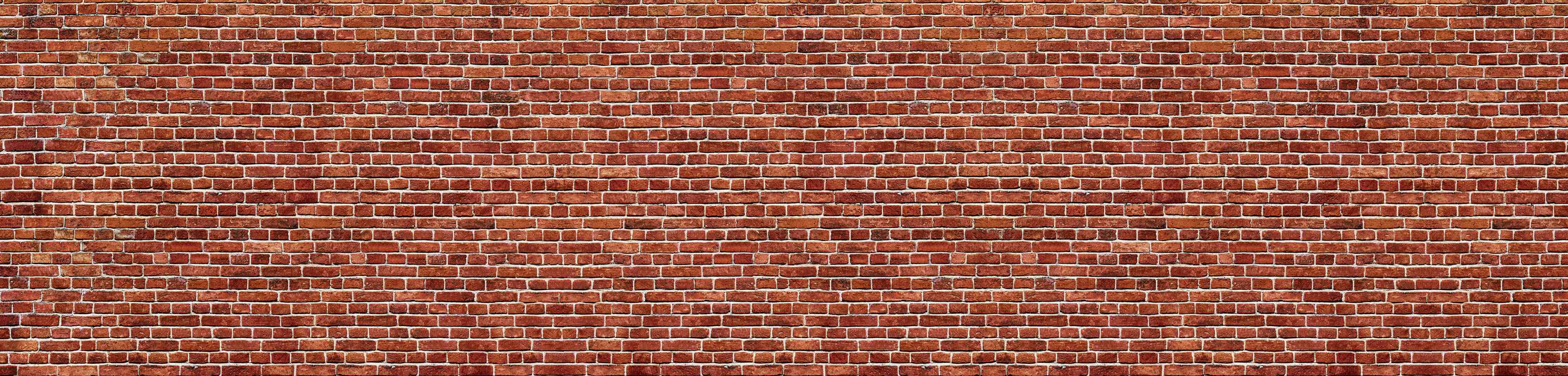 Wandverkleidung Flur-Alter rote Backsteinmauer