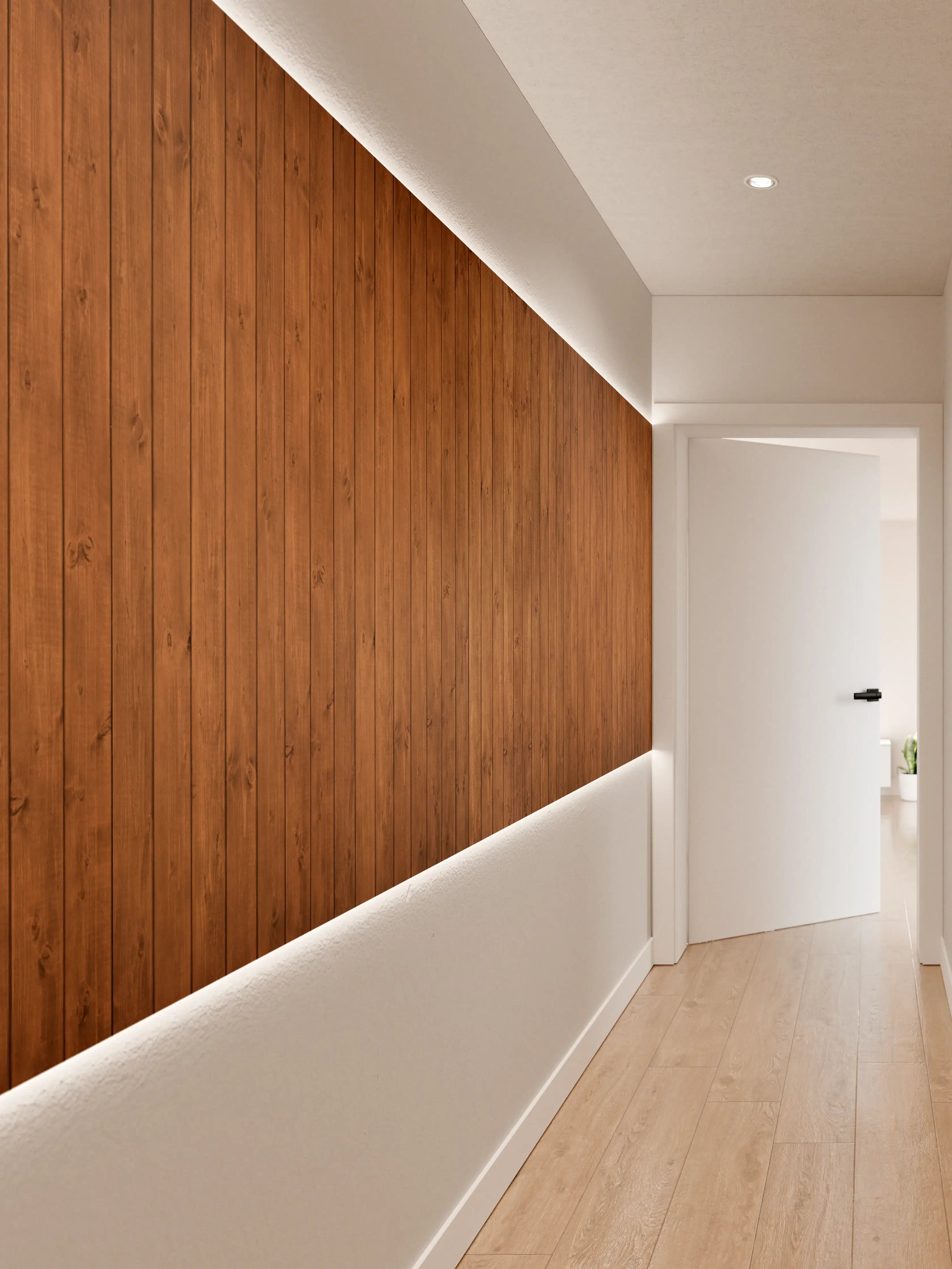 Wandverkleidung Flur - Altholz Textur Braun Hintergrund