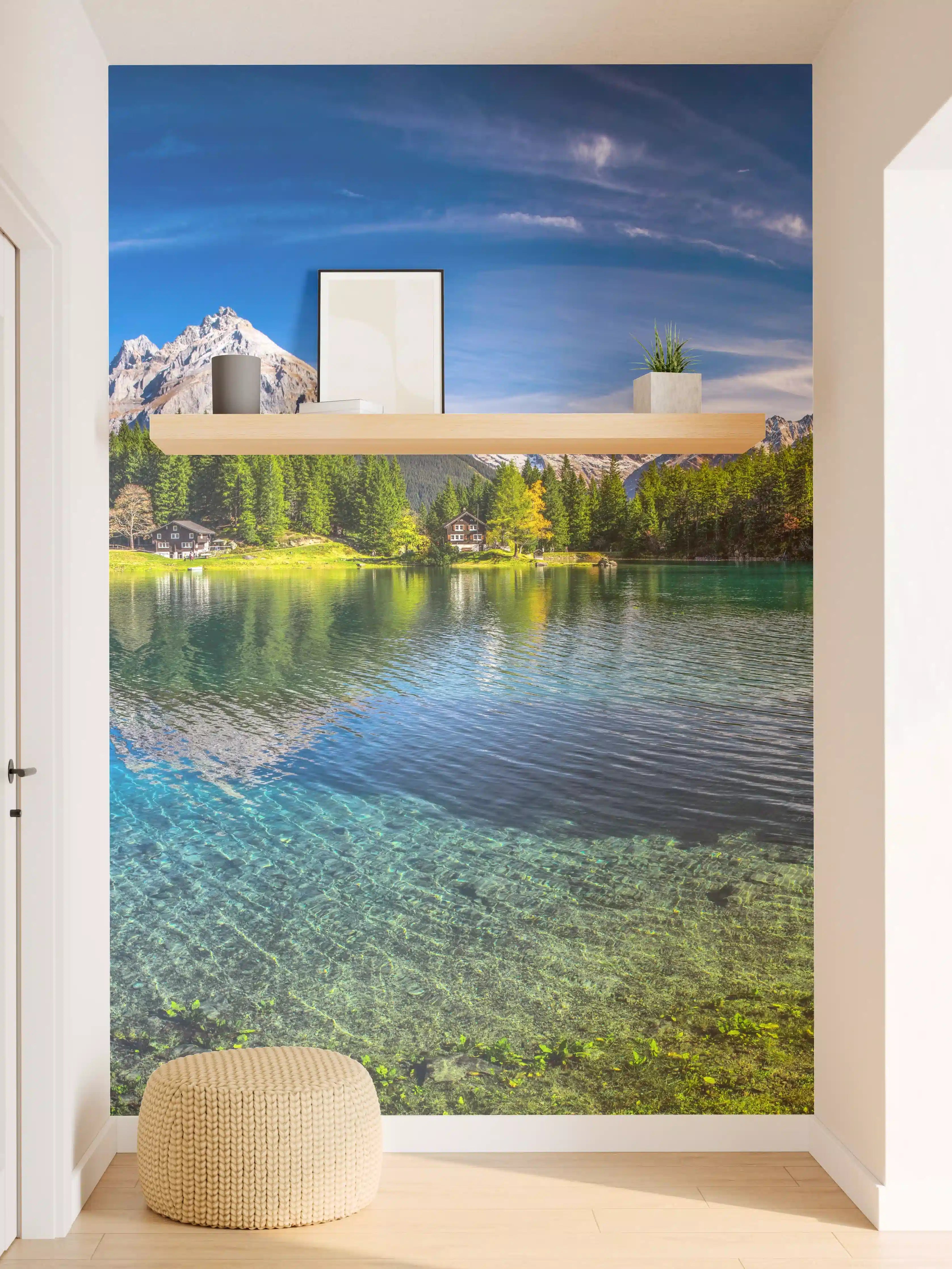 Wandverkleidung Flur - Arnisee in schweizer Alpen