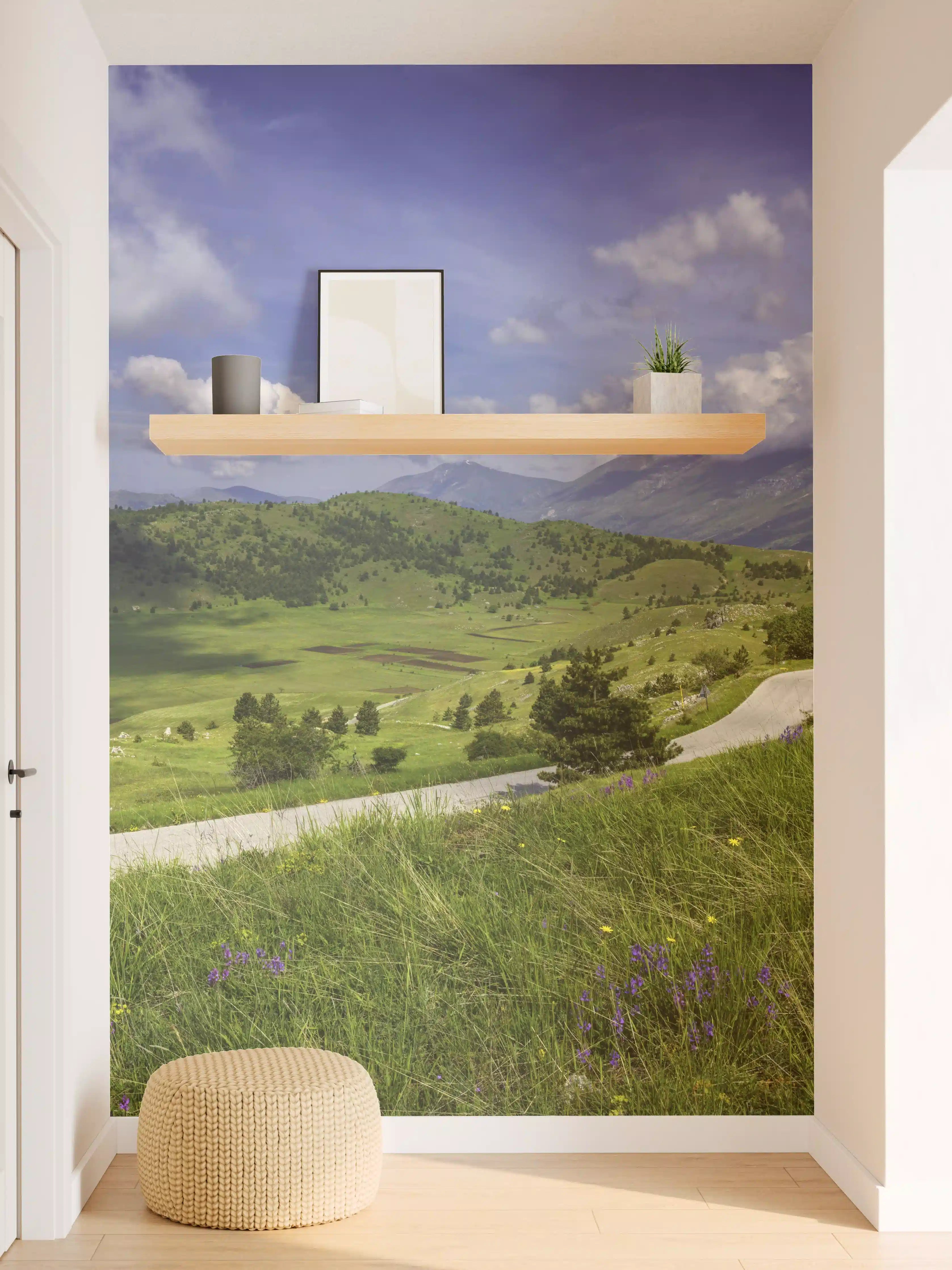 Wandverkleidung Flur - Berglandschaft - Berglandschaft - Naturpark Gran Sasso