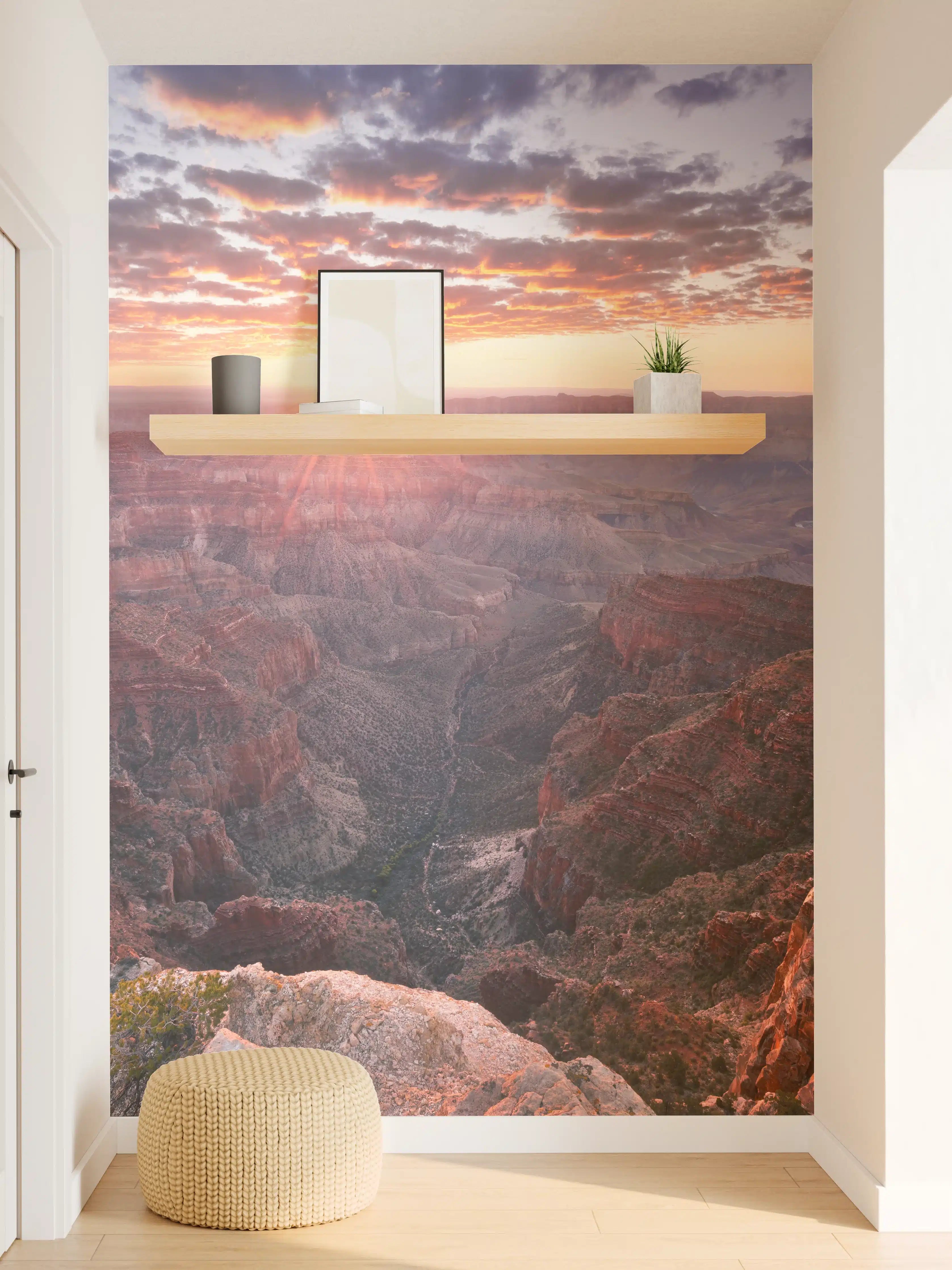 Wandverkleidung Flur - Breathtaking Grand Canyon Sunset