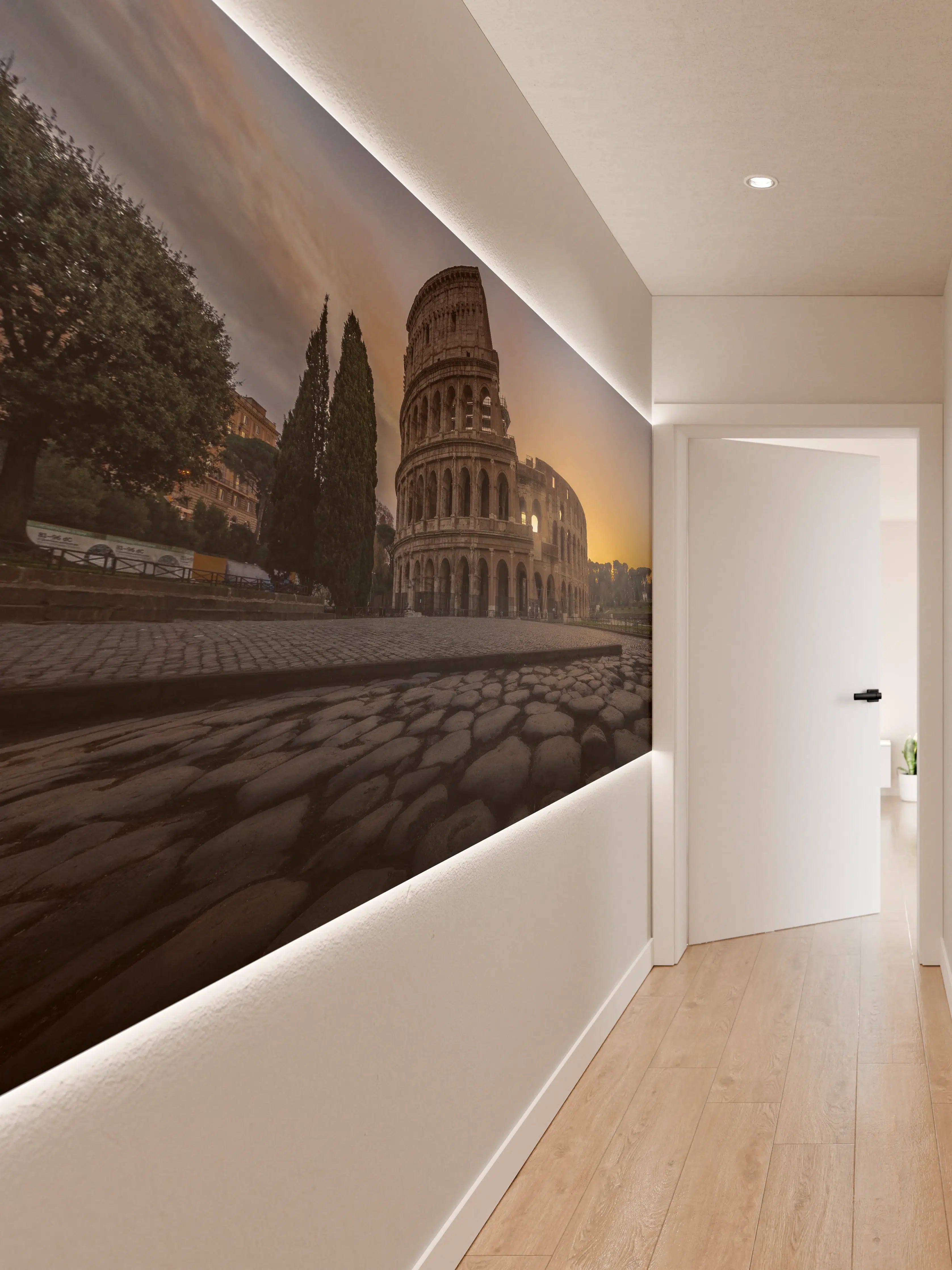 Wandverkleidung Flur - Colosseum, Rome, Italy