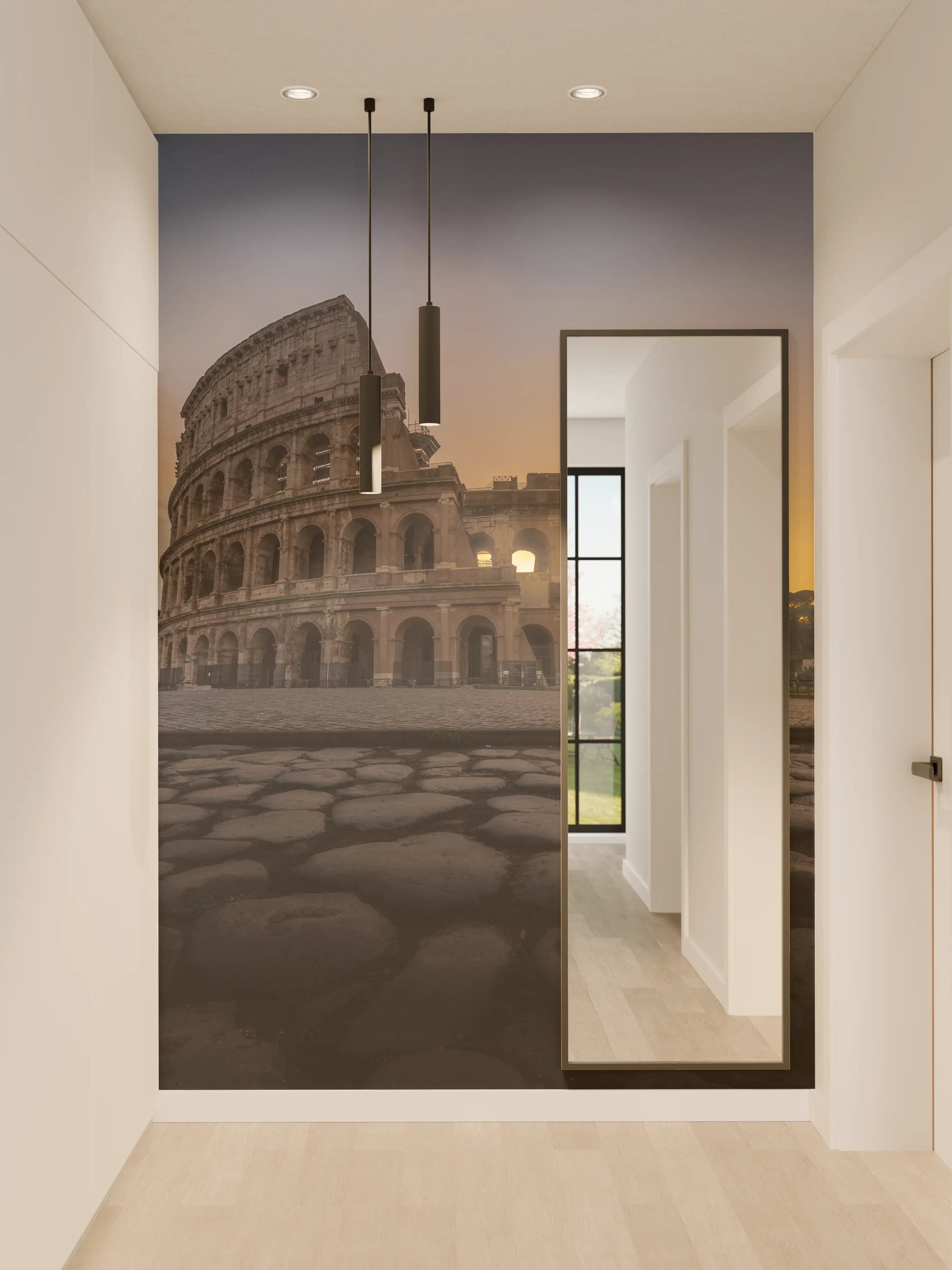 Wandverkleidung Flur - Colosseum, Rome, Italy