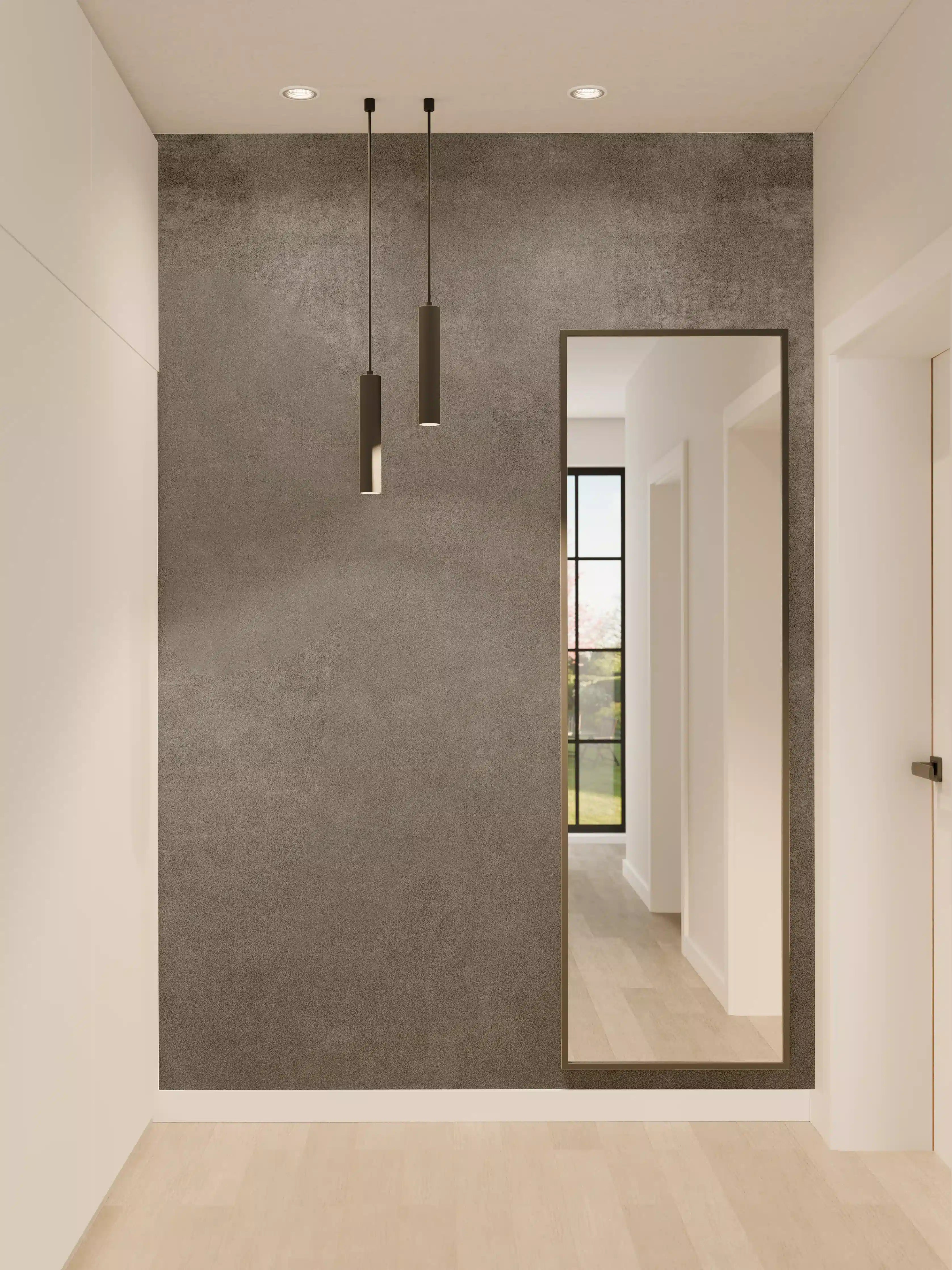 Wandverkleidung Flur - Dunkle, mystische Wasserlandschaft