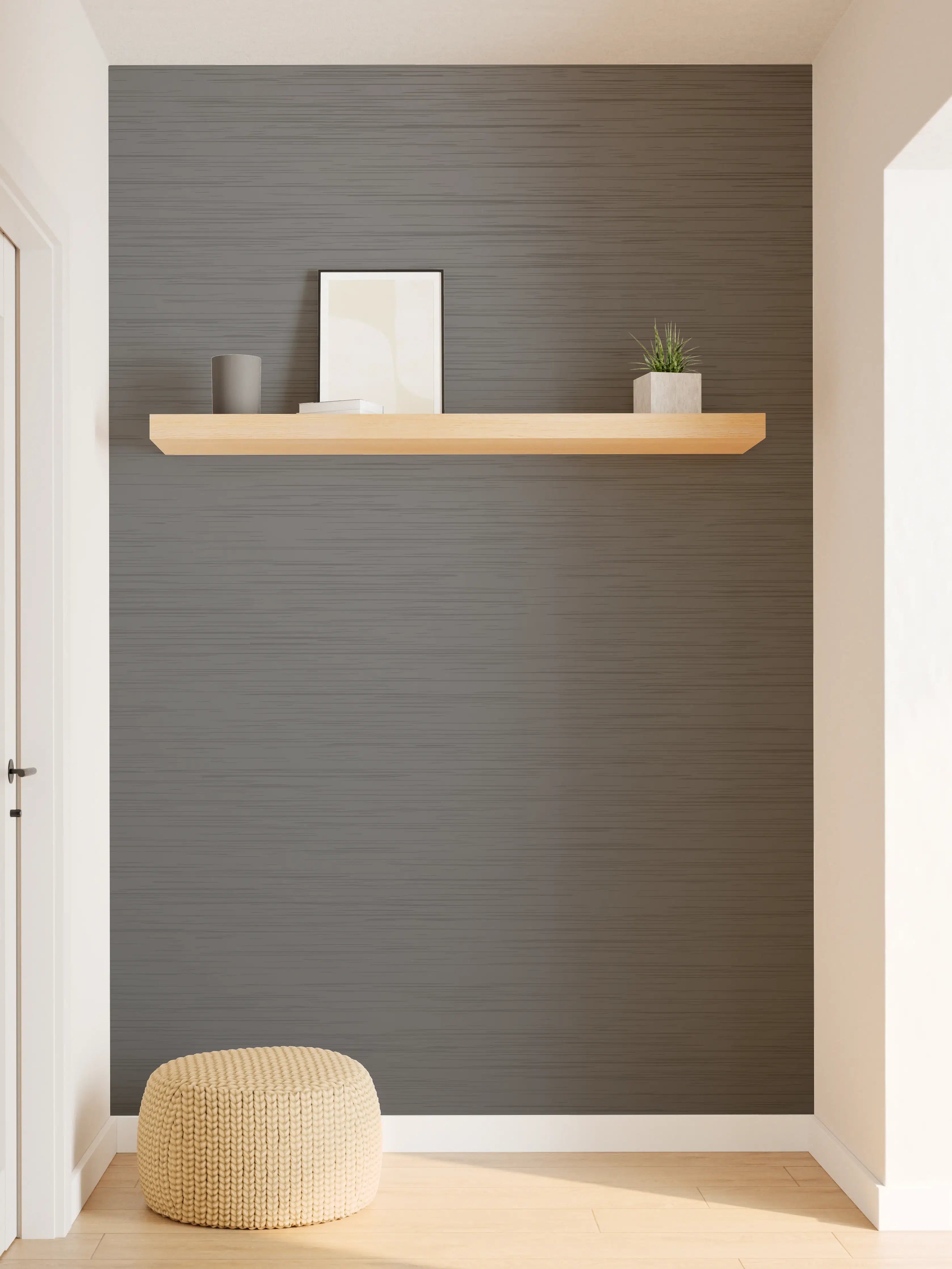 Wandverkleidung Flur - Elegante Graue Textur