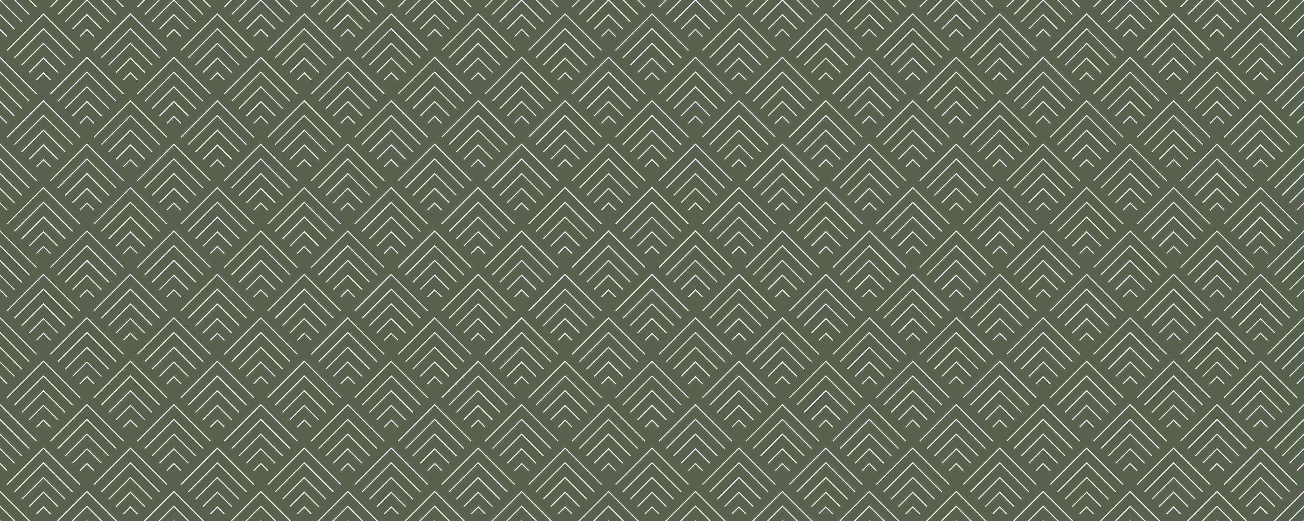 Wandverkleidung Flur-Elegantes geometrisches Mustermotiv in satten Grüntönen