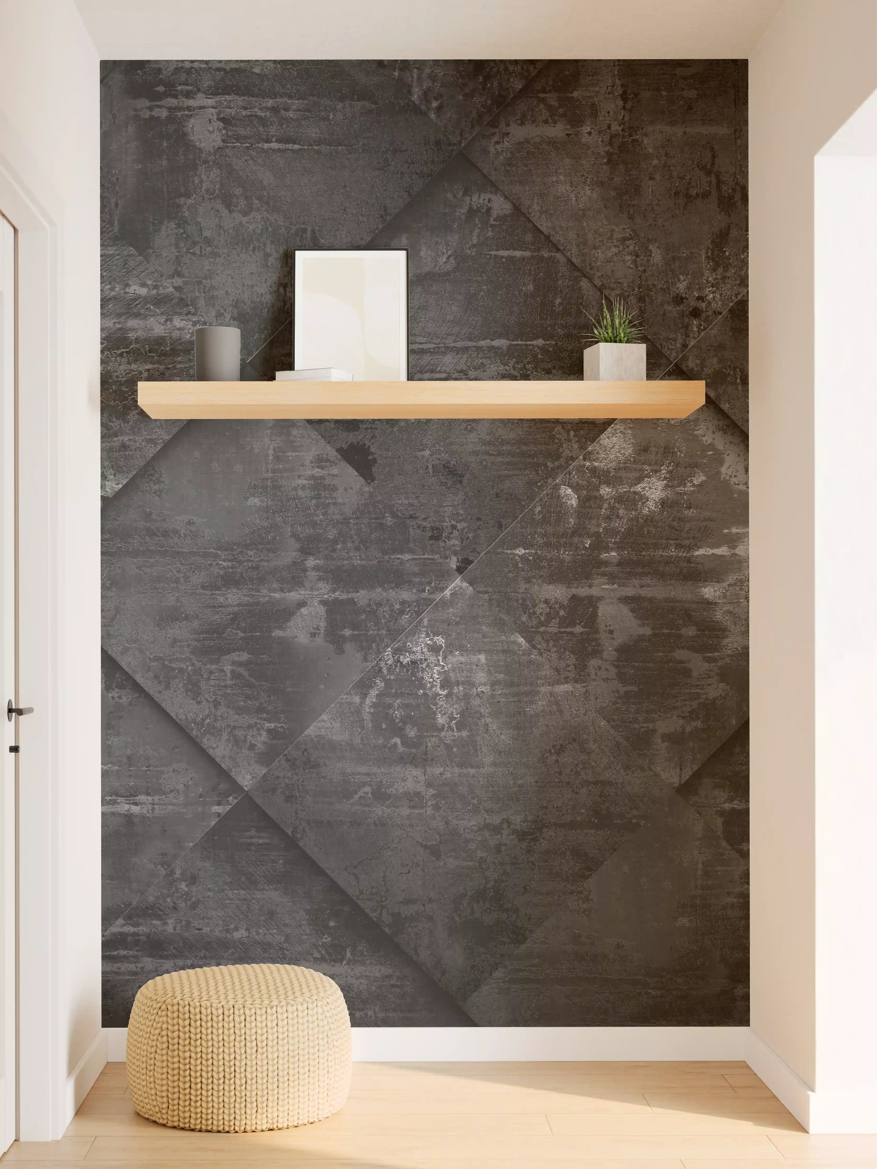 Wandverkleidung Flur - Extra Dark Design Hintergrund