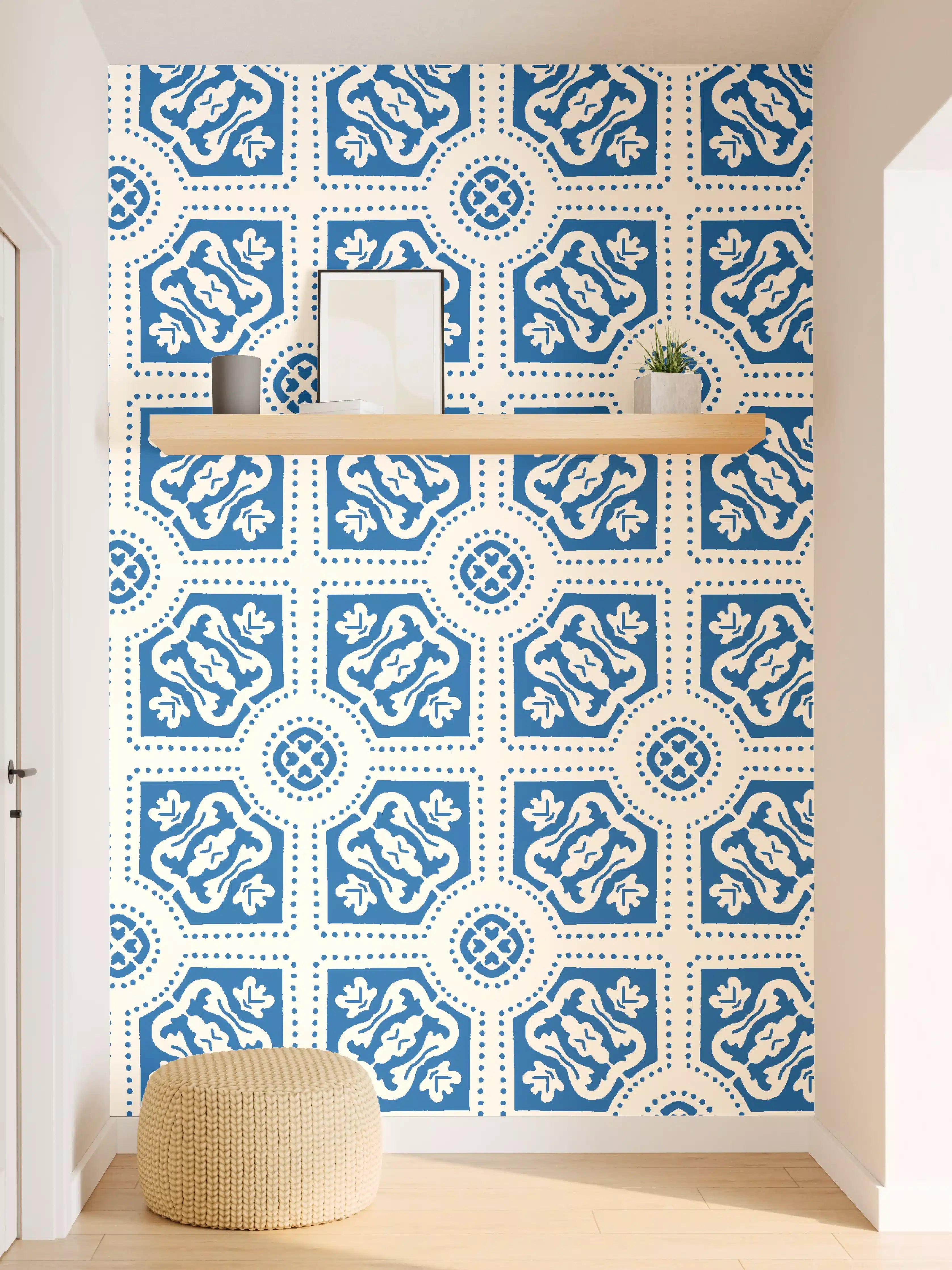 Wandverkleidung Flur - Fliesenkunst Portugals