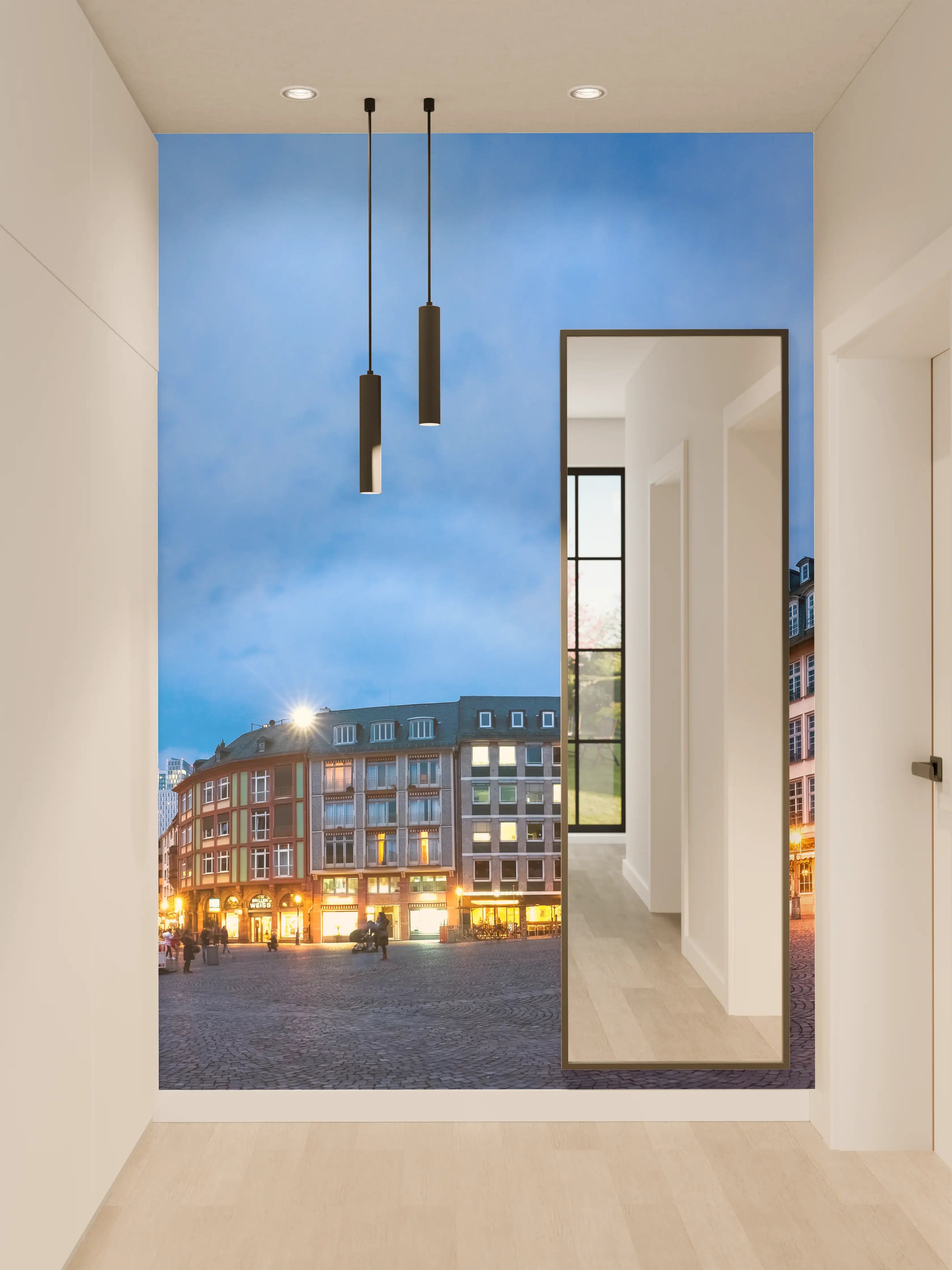 Wandverkleidung Flur - Frankfurt Römer