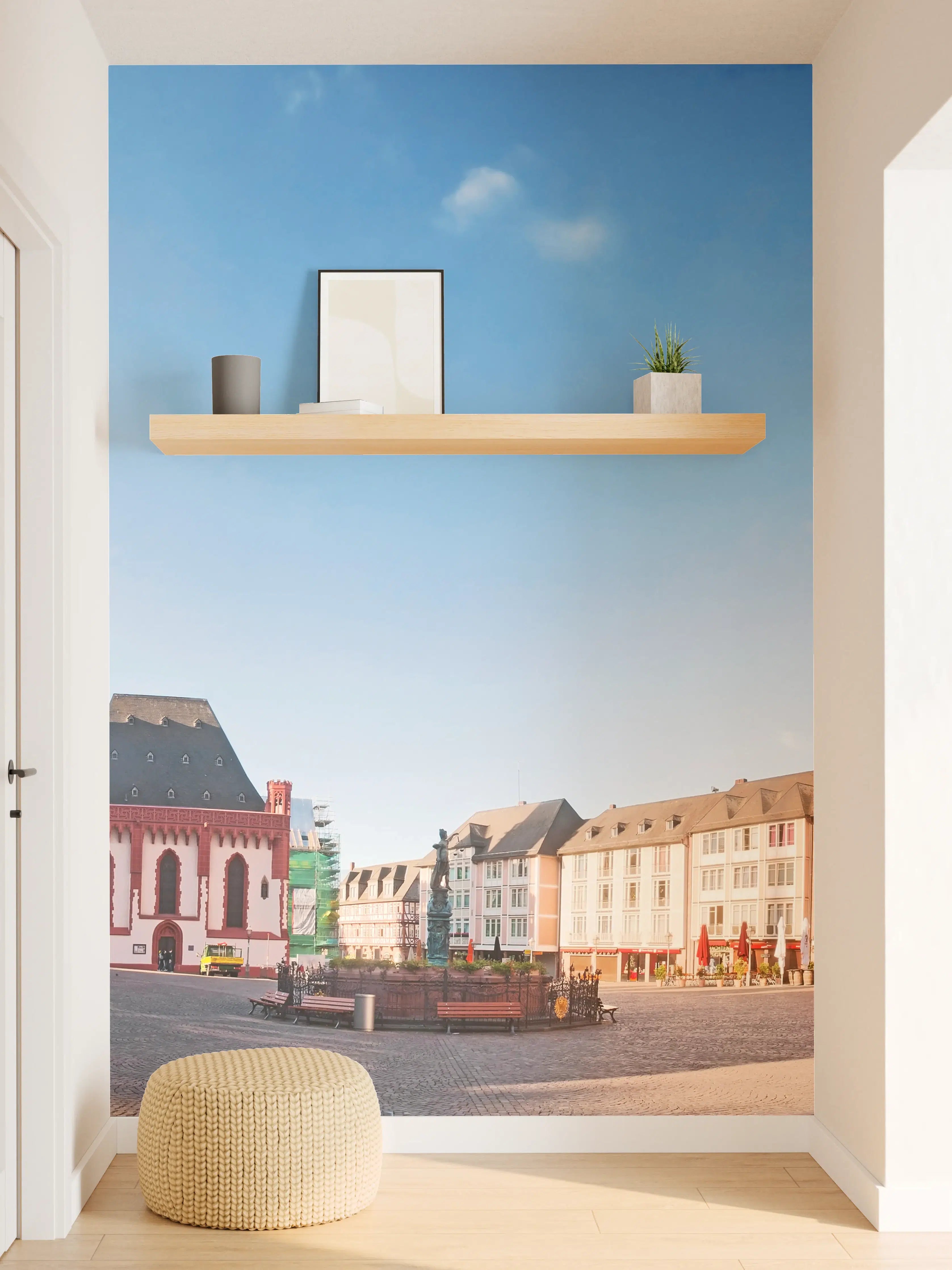 Wandverkleidung Flur - Frankfurt Römerberg