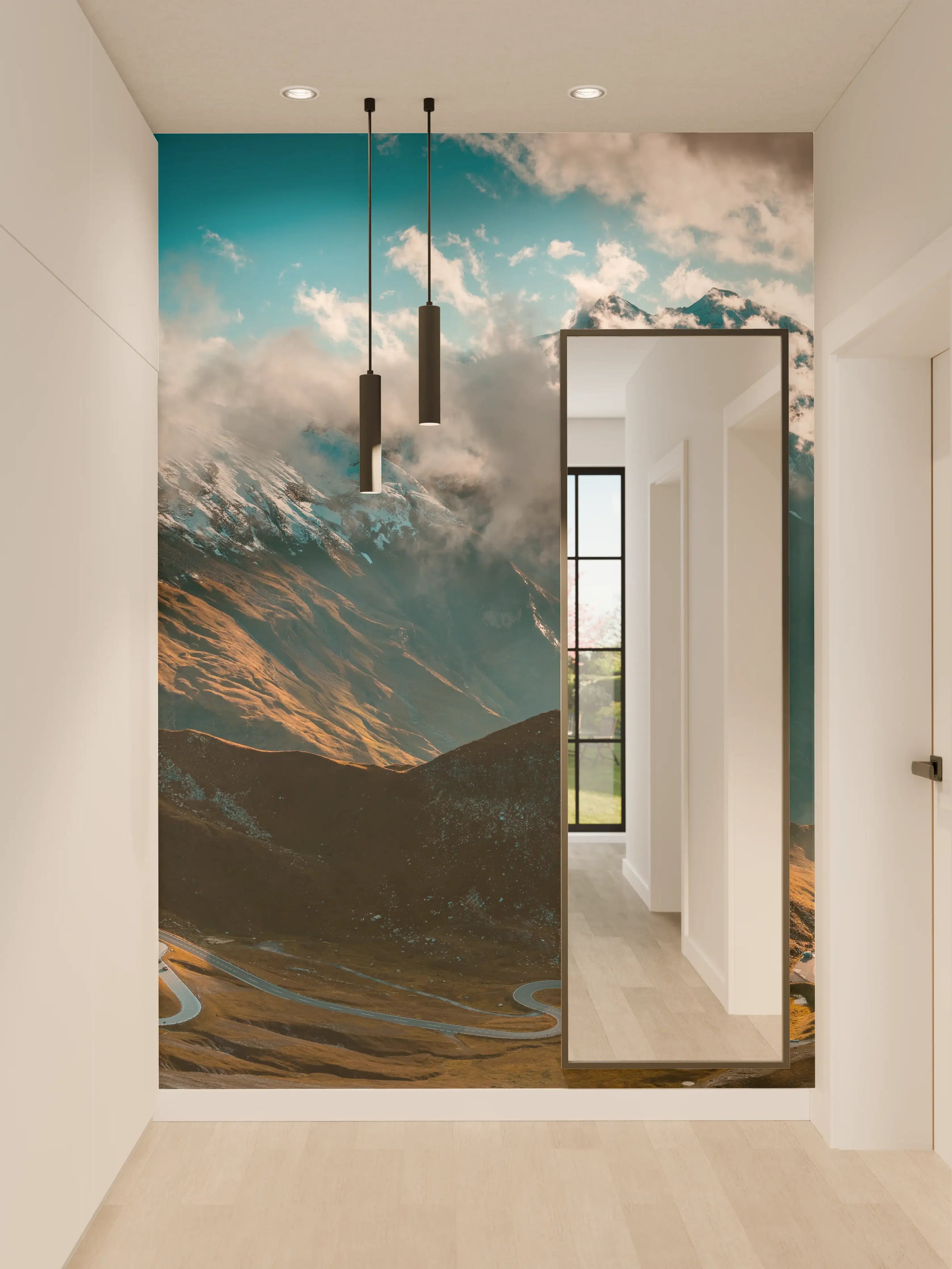 Wandverkleidung Flur - Großglockner Alpenstraße in Österreich