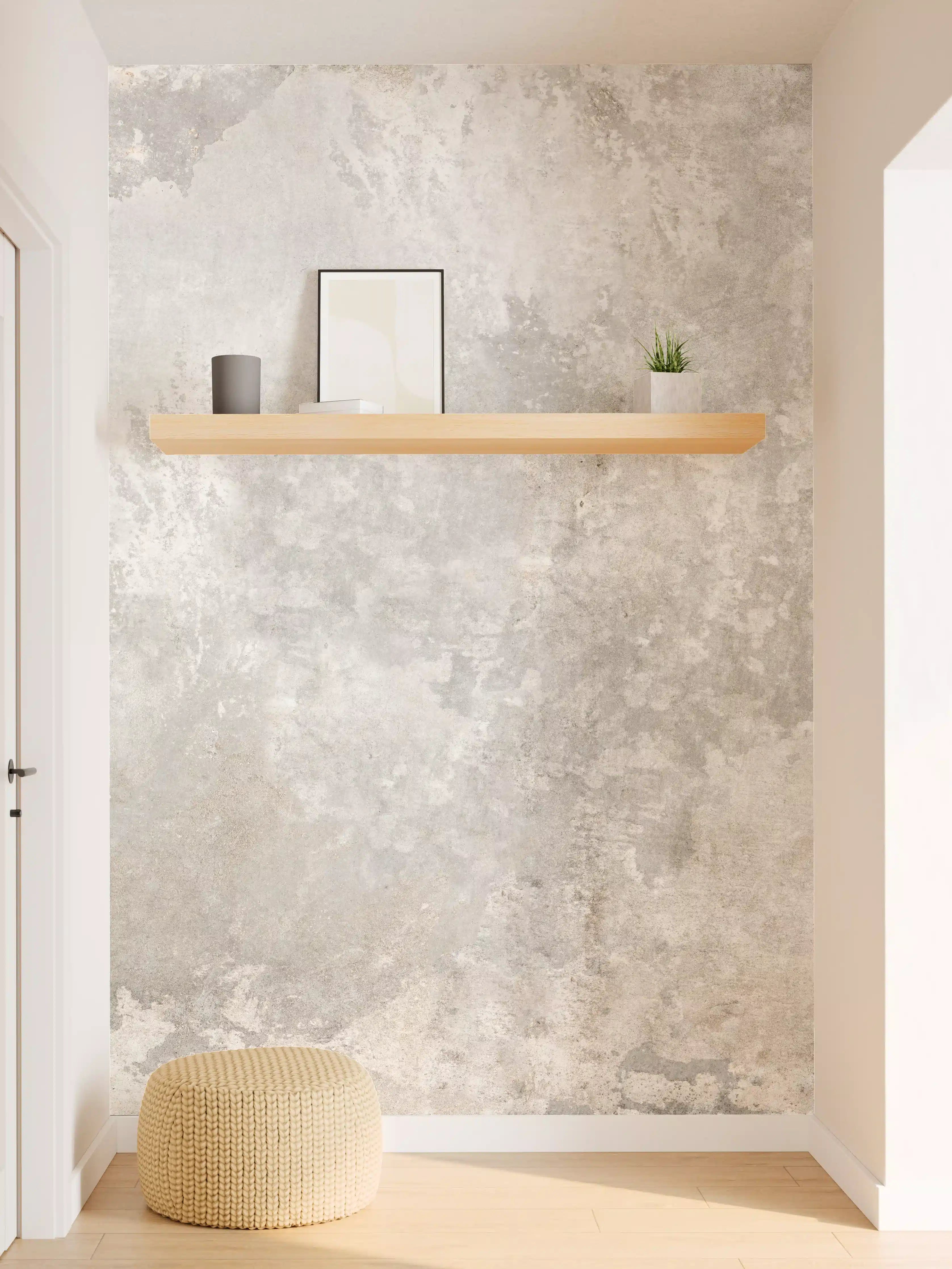 Wandverkleidung Flur - Grunge Zement Wandtextur