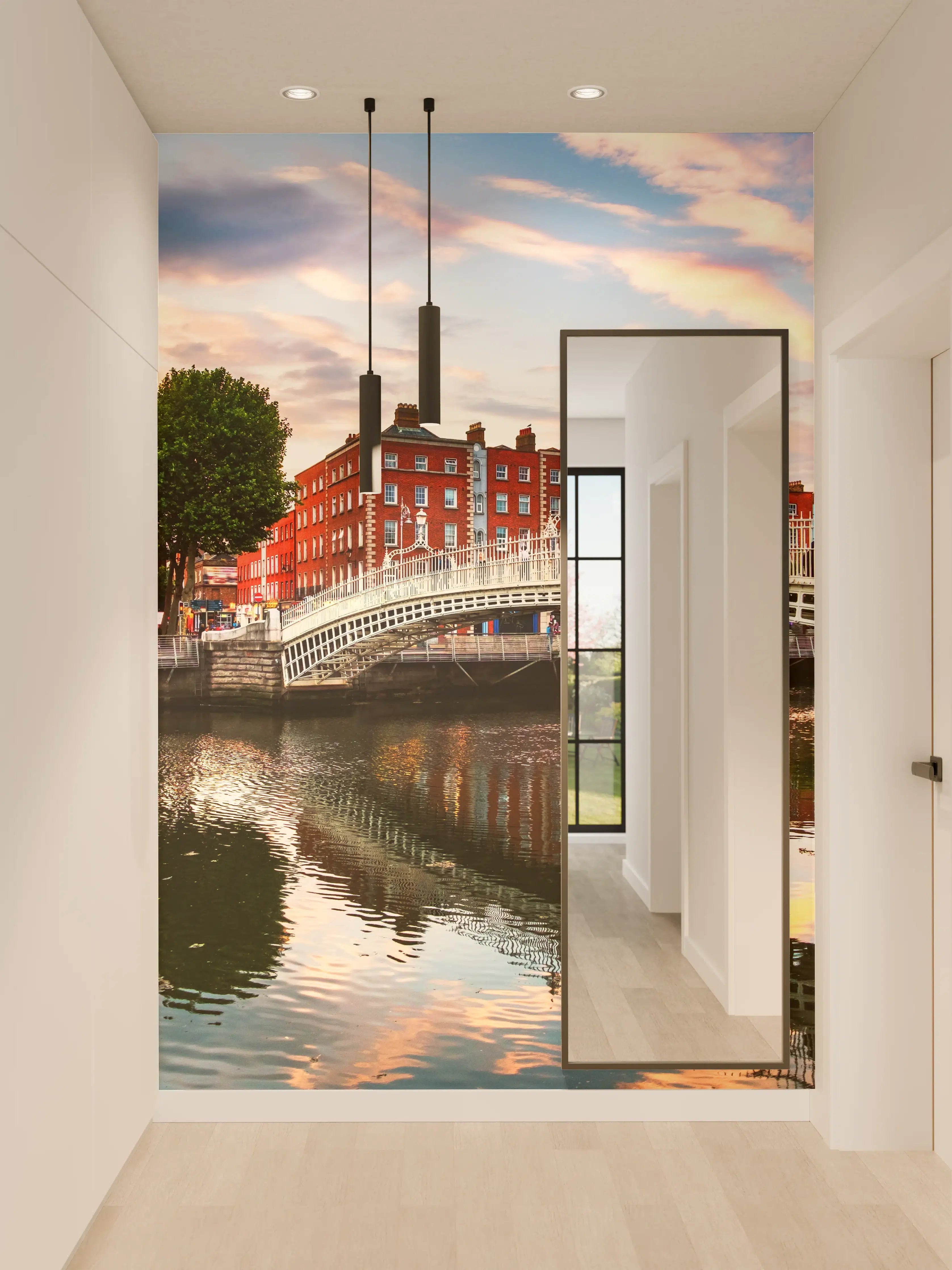 Wandverkleidung Flur - Ha Penny Bridge - Dublin