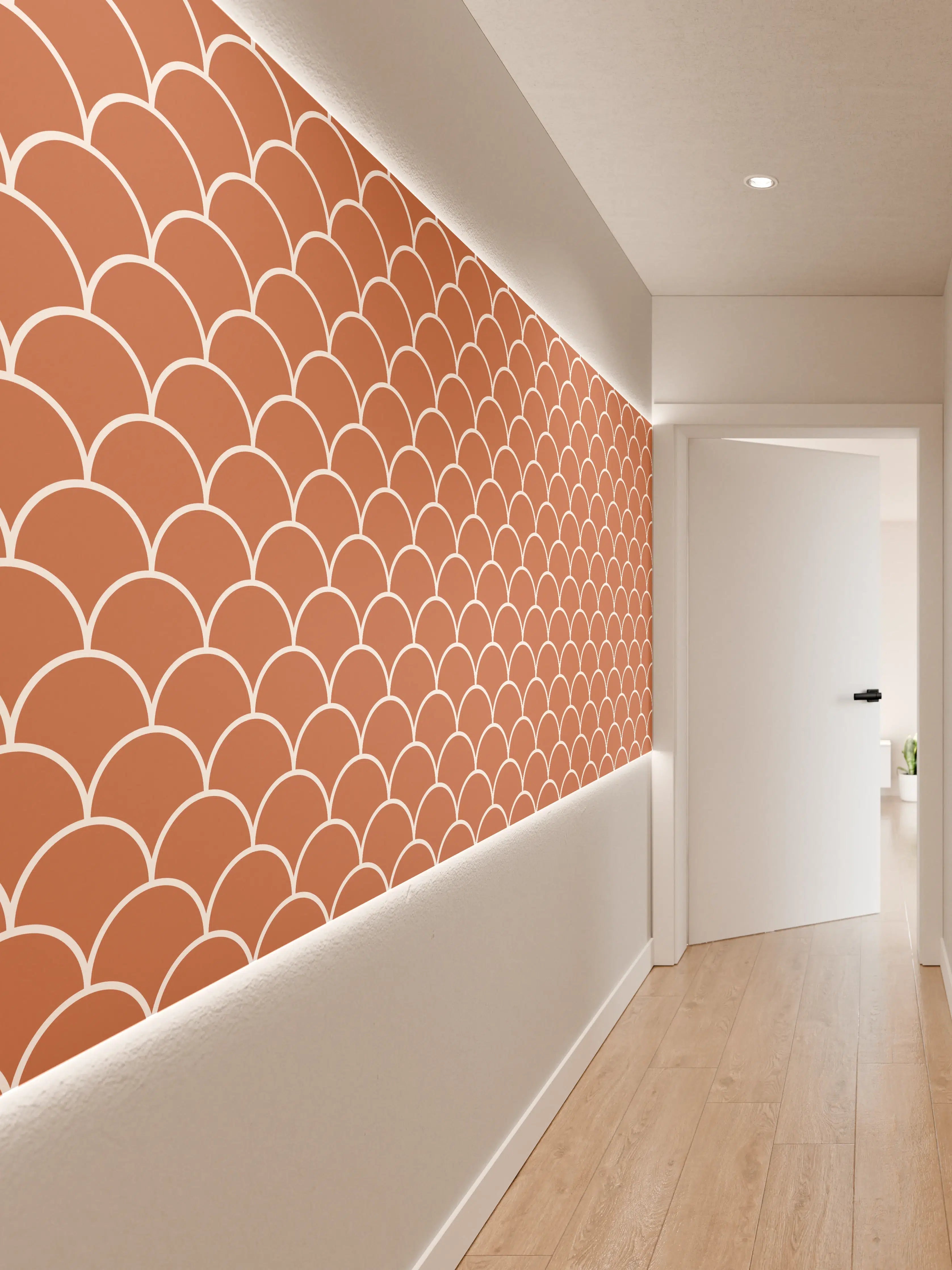 Wandverkleidung Flur - Harmonie der Farben im Elegantem Design