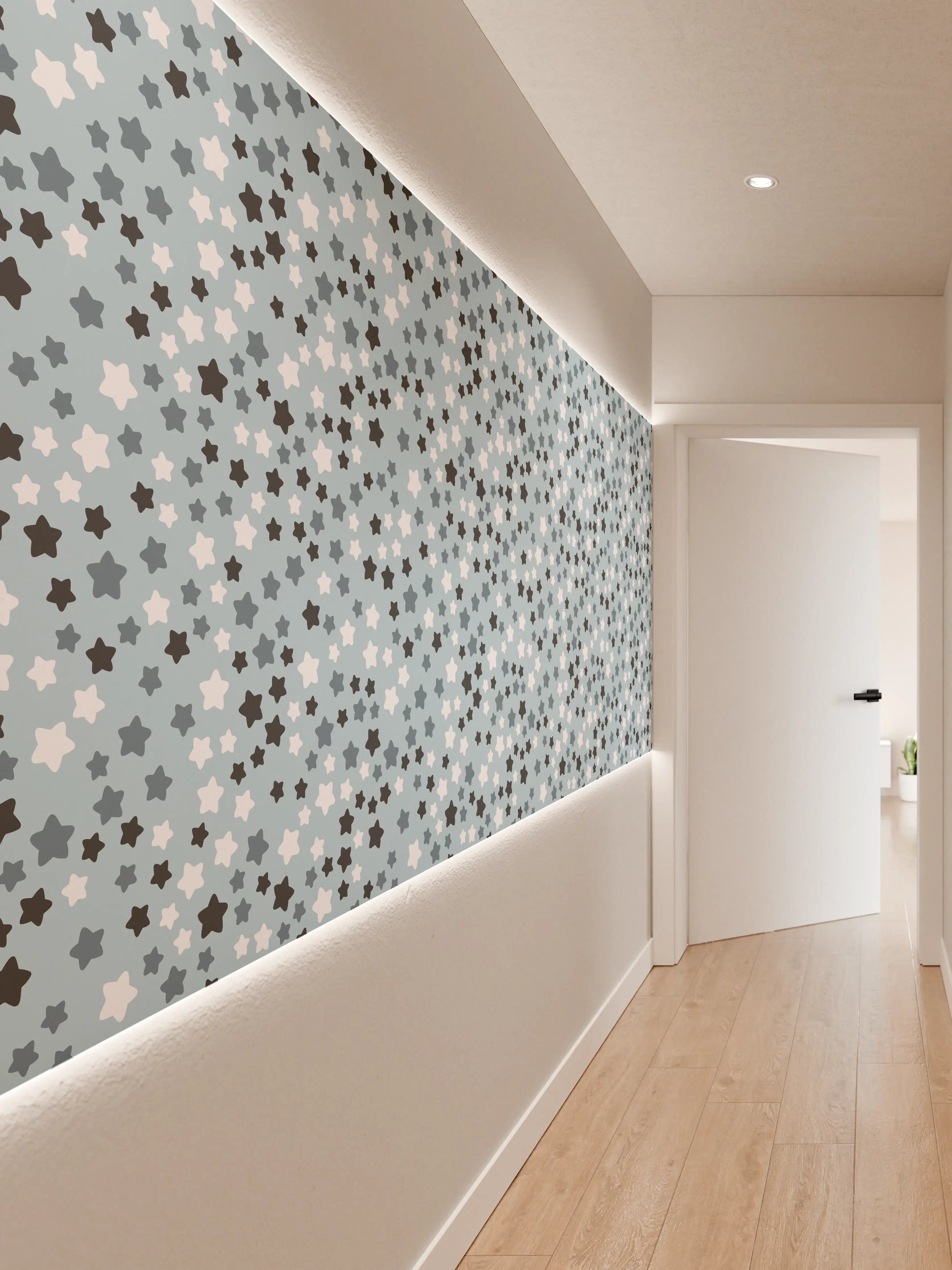 Wandverkleidung Flur - Hellan 3D Blumenkugeln Wandkunst - Moderner Kunstdruck