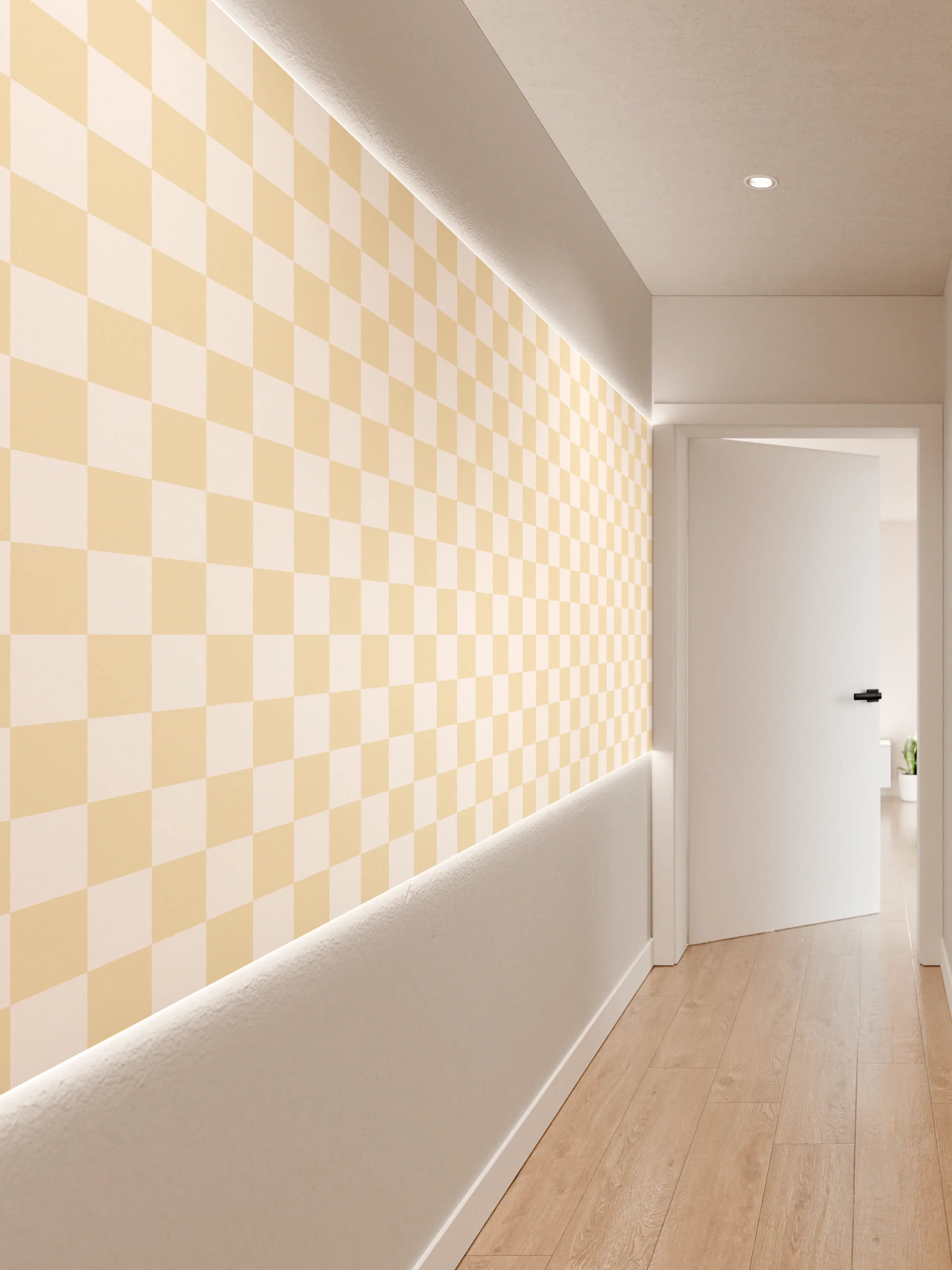 Wandverkleidung Flur - Helles, neutrales Hintergrundbild mit Grautönen