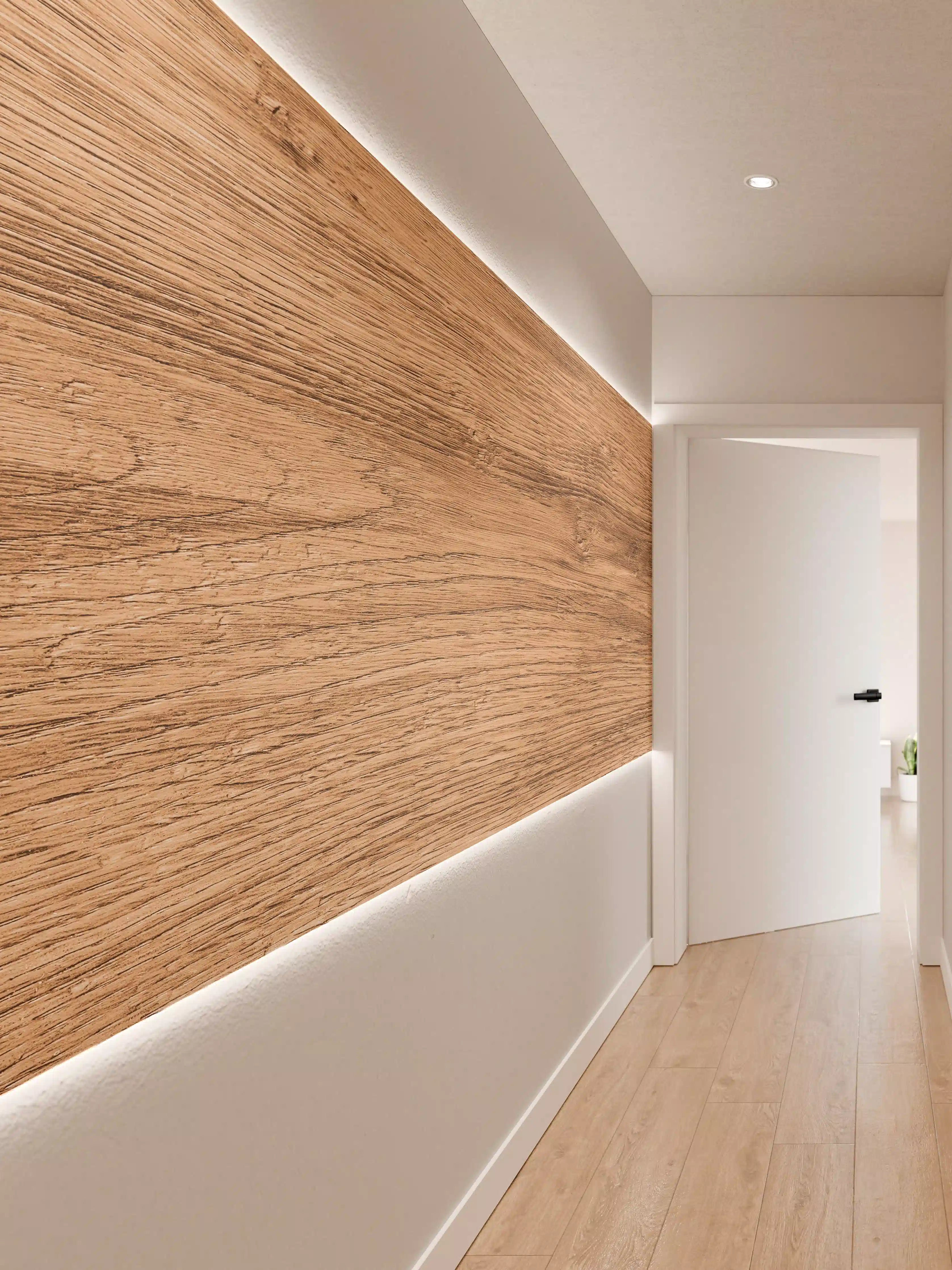 Wandverkleidung Flur - Hochwertiges Holz-Design für elegante Räume