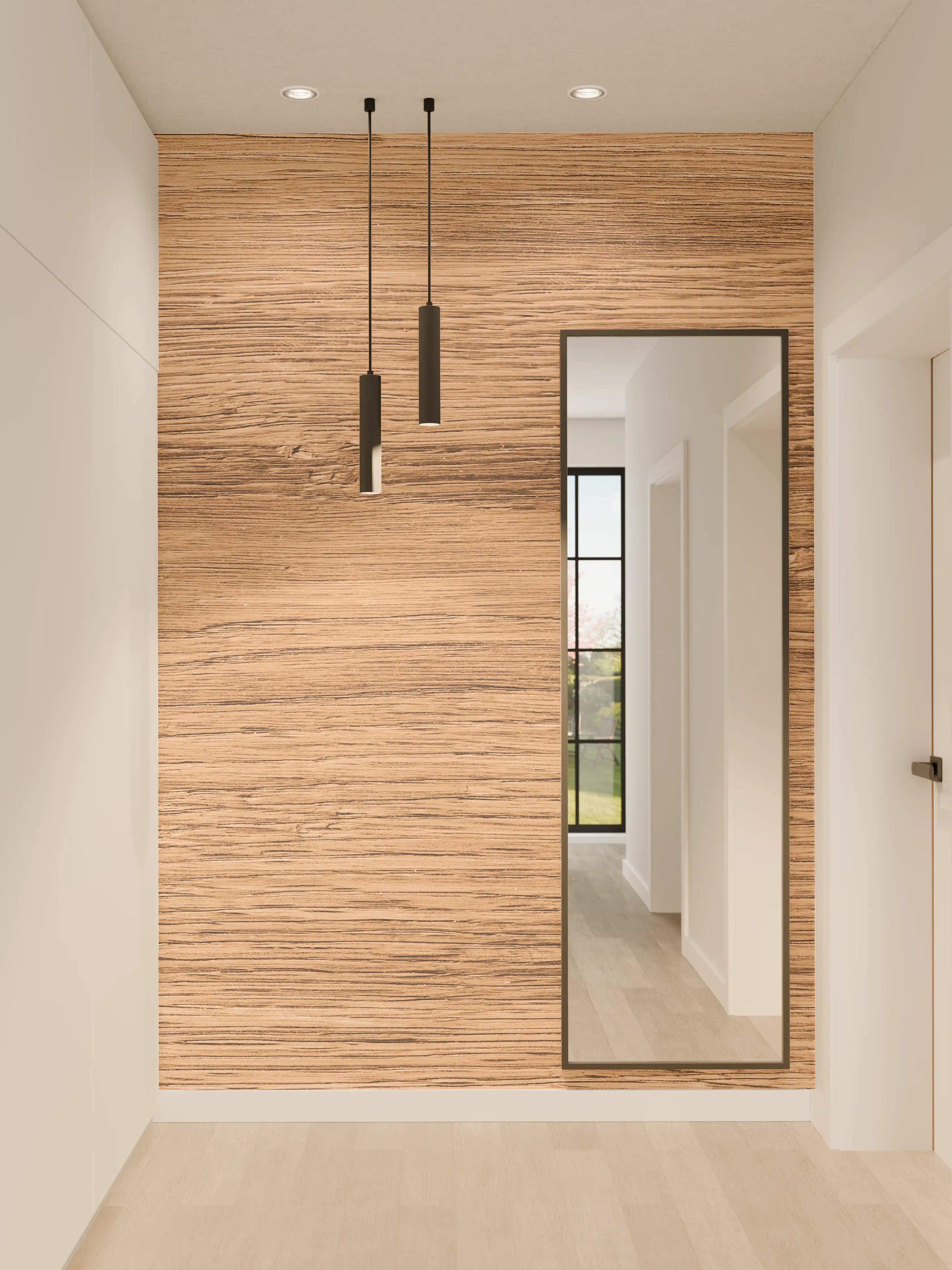 Wandverkleidung Flur - Hochwertiges Holz-Design für elegante Räume