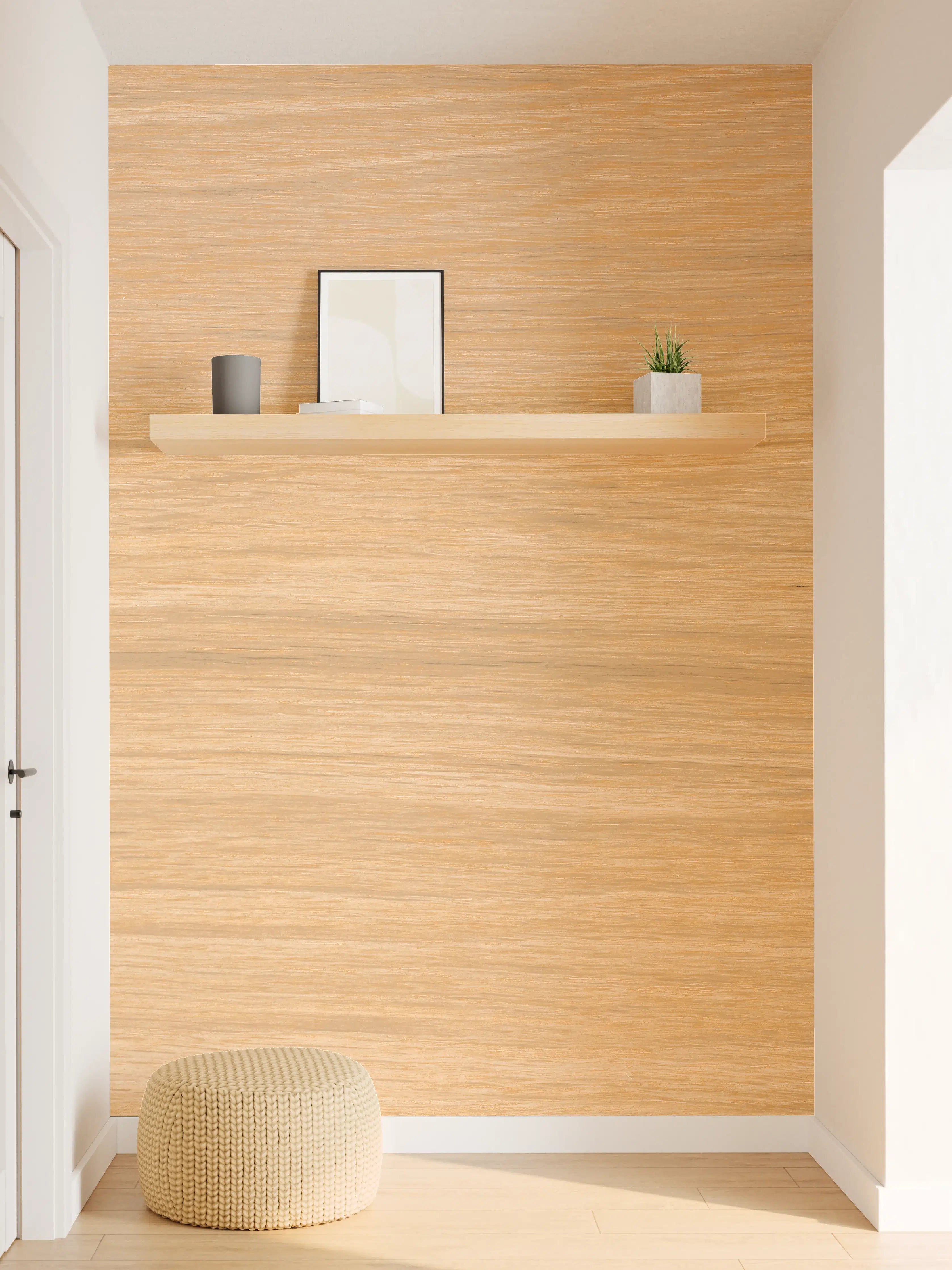 Wandverkleidung Flur - Hölzernes Design für Heim & Büro