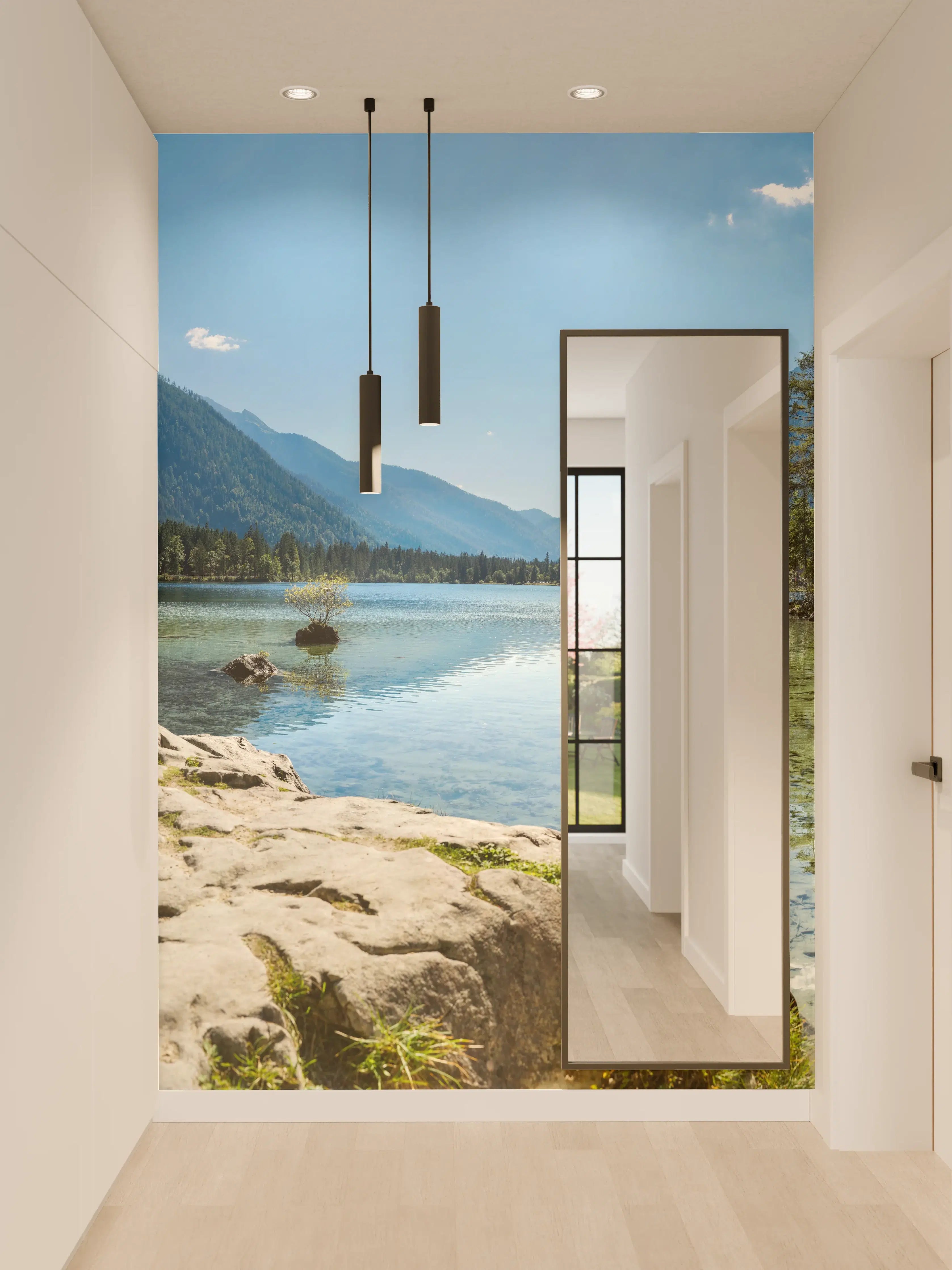 Wandverkleidung Flur - Idyllischer Königssee