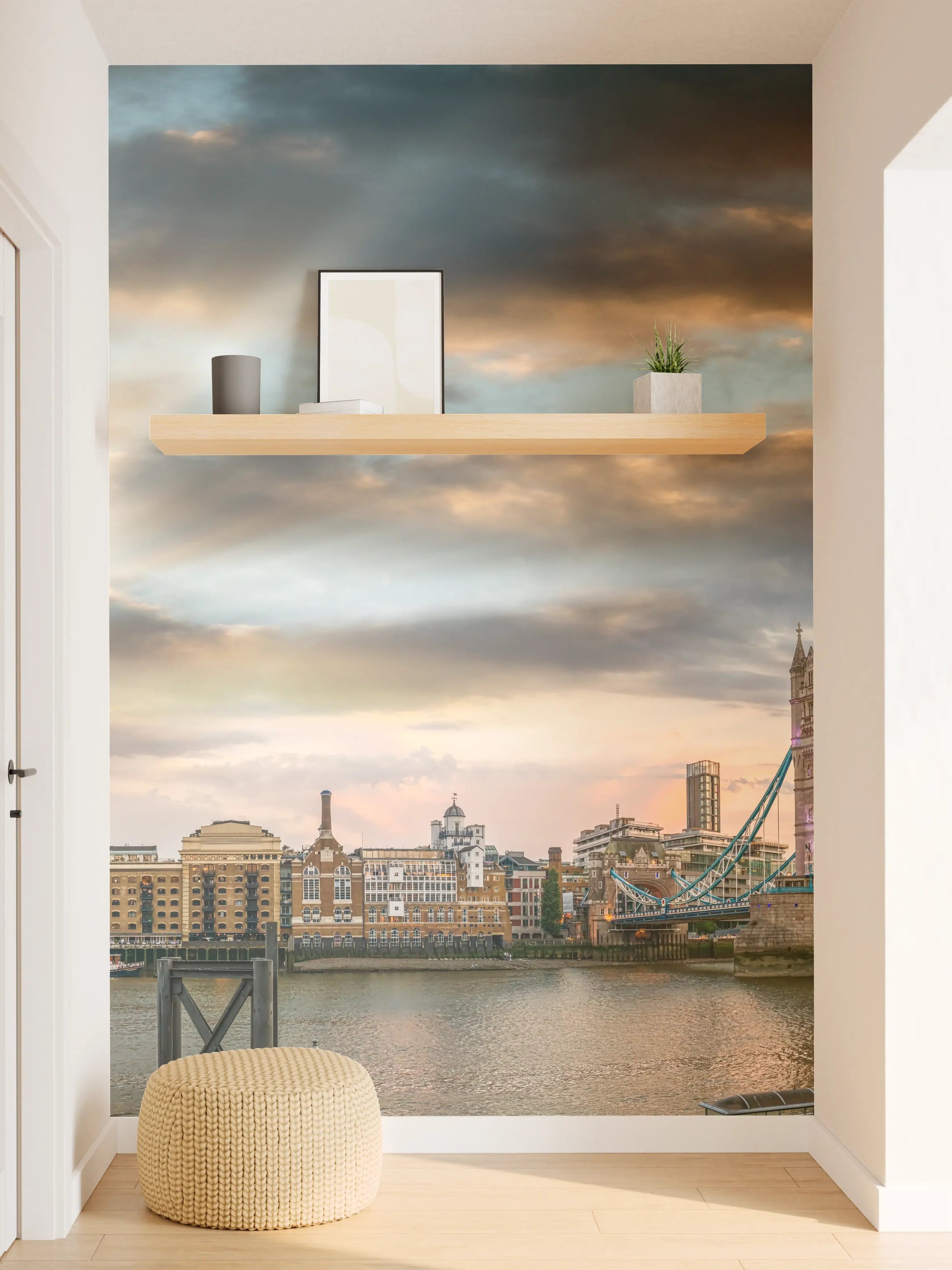 Wandverkleidung Flur - Ikonische Tower Bridge in London