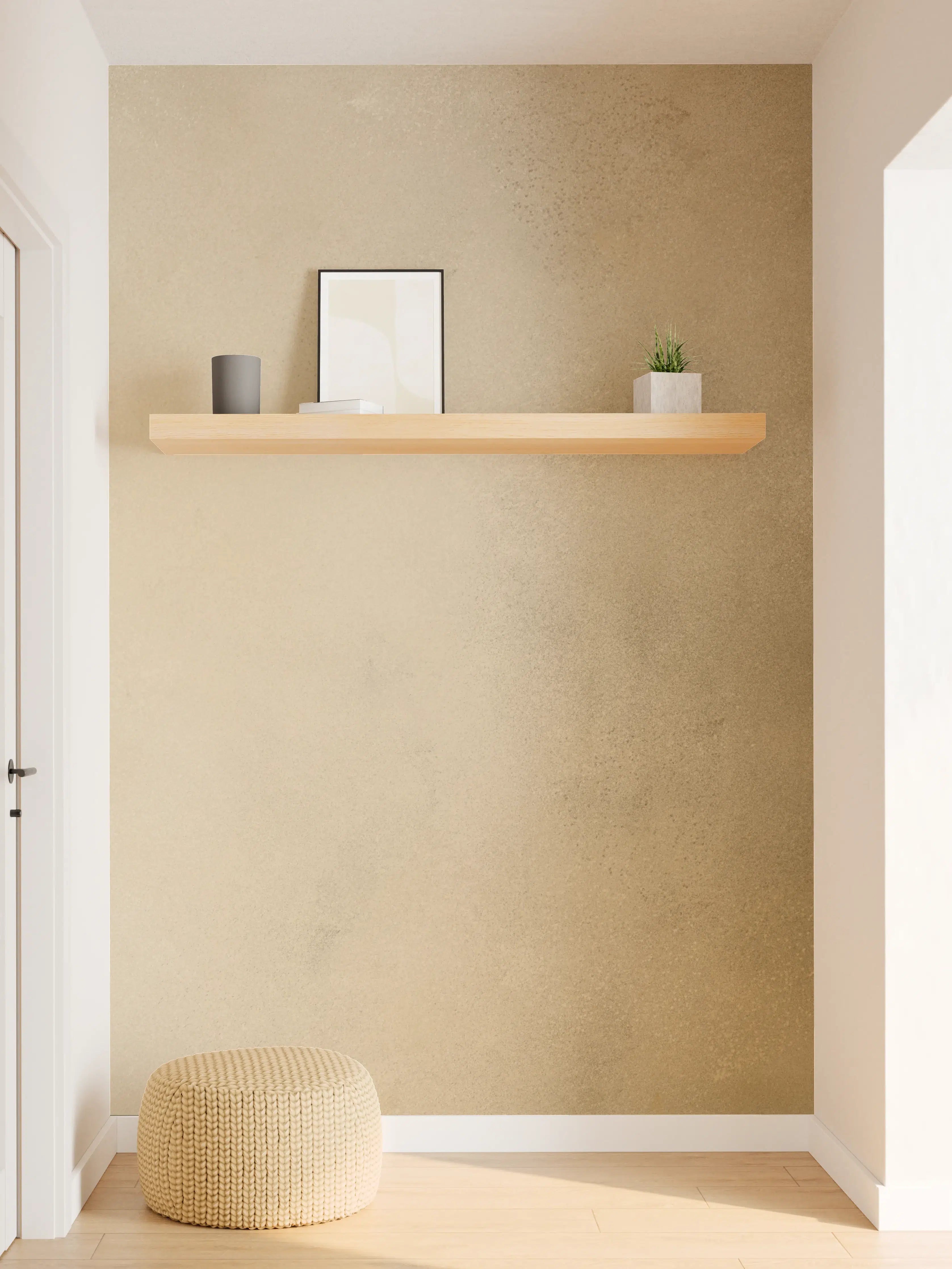 Wandverkleidung Flur - Individuelle Wandgestaltung in neutralen Tönen