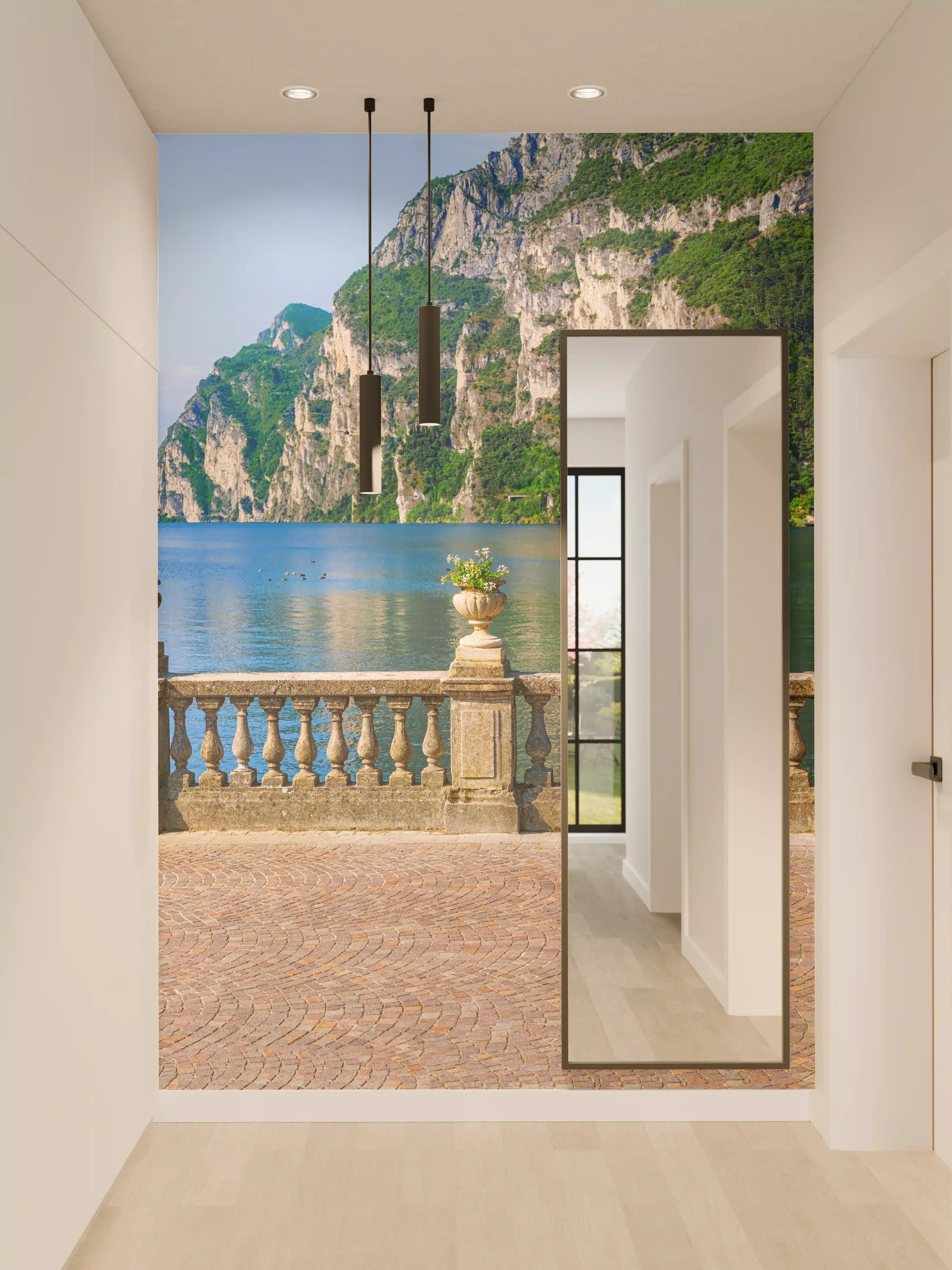 Wandverkleidung Flur - Italien Riva del Garda See